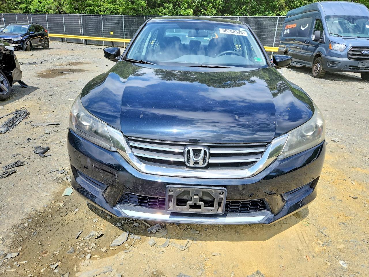 2013 Honda Accord Lx Black vin: 1HGCR2F3XDA001397
