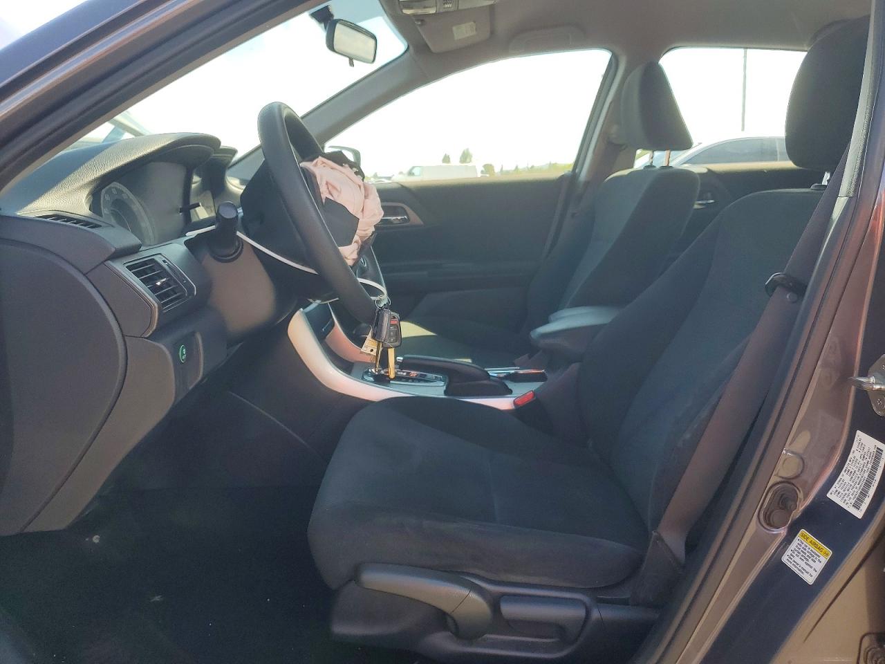 2013 Honda Accord Lx Gray vin: 1HGCR2F3XDA055850