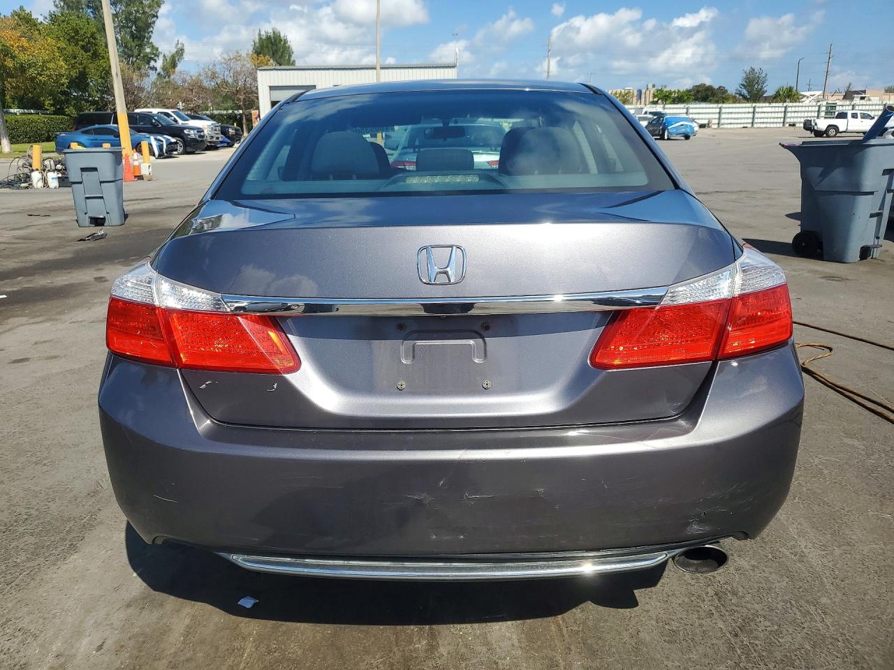 2013 Honda Accord Lx Gray vin: 1HGCR2F3XDA055850