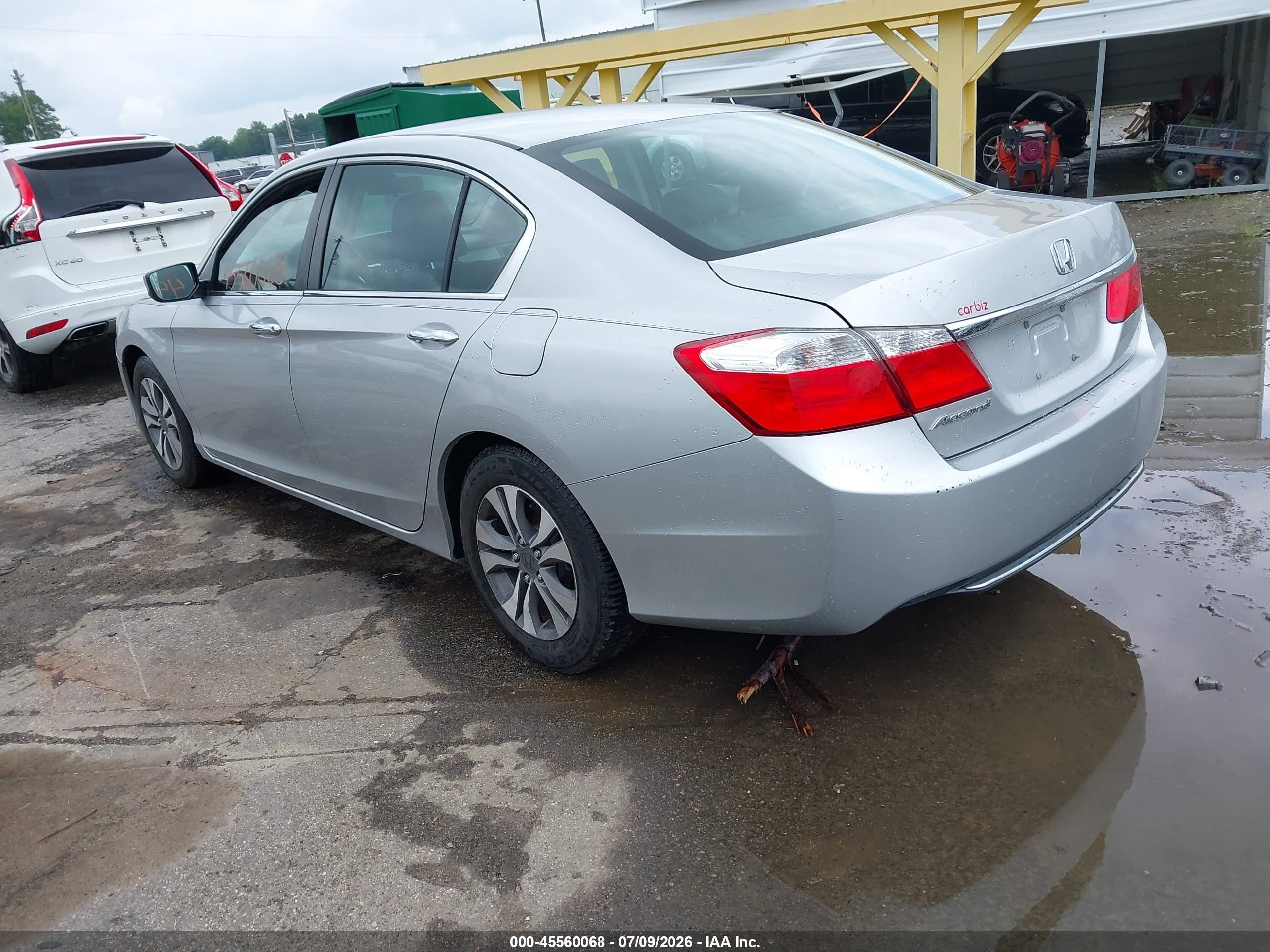 2013 Honda Accord Lx Серебряный vin: 1HGCR2F3XDA069442