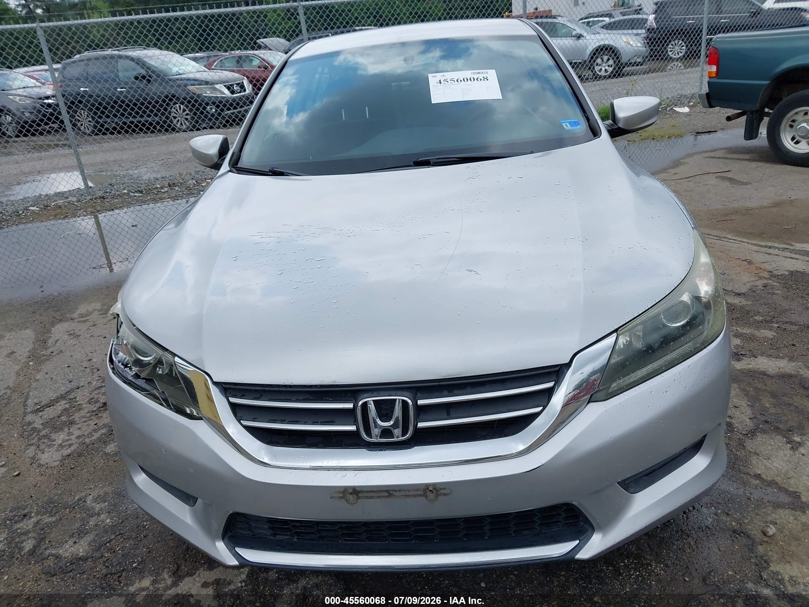 2013 Honda Accord Lx Серебряный vin: 1HGCR2F3XDA069442
