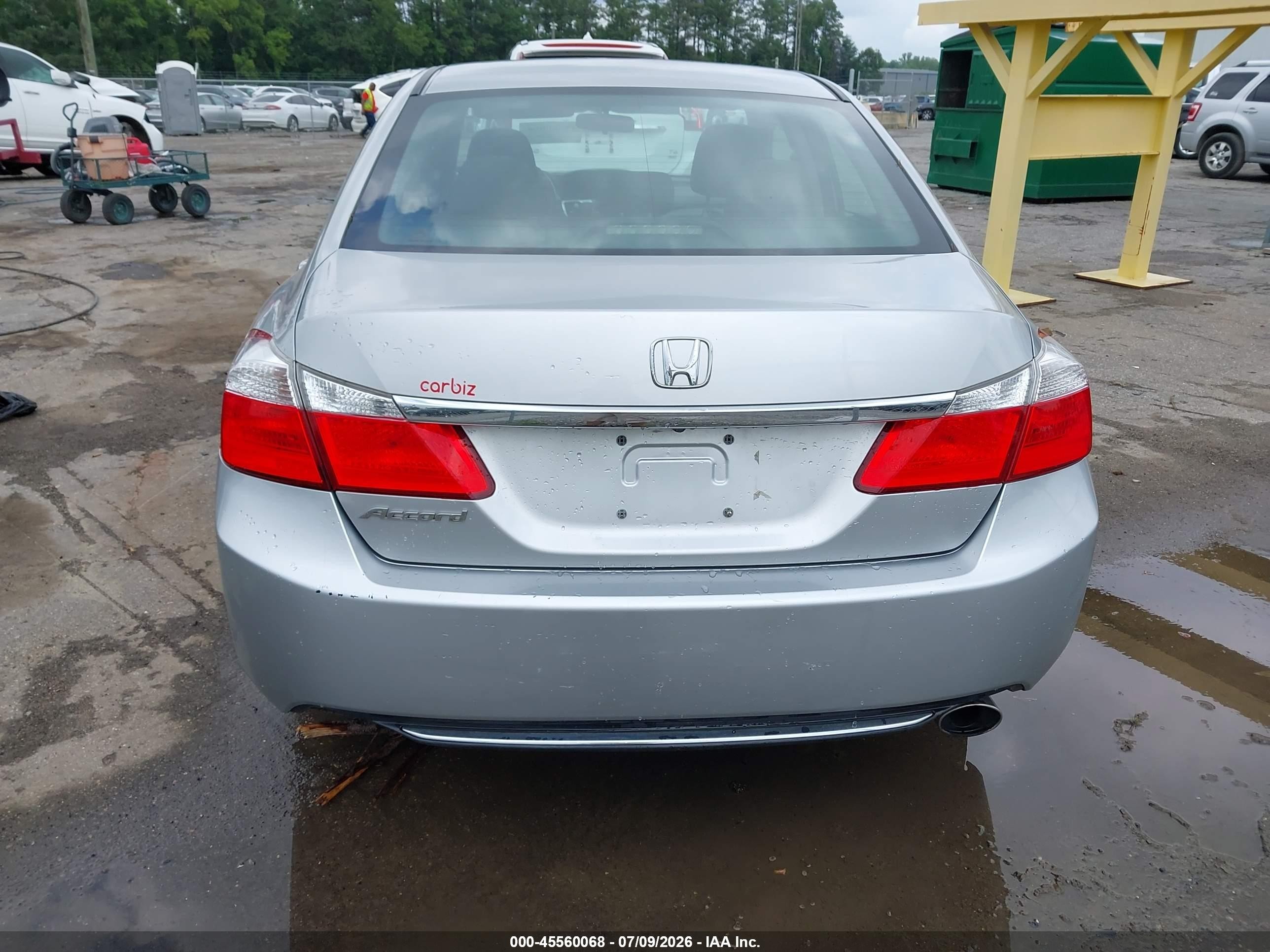 2013 Honda Accord Lx Серебряный vin: 1HGCR2F3XDA069442