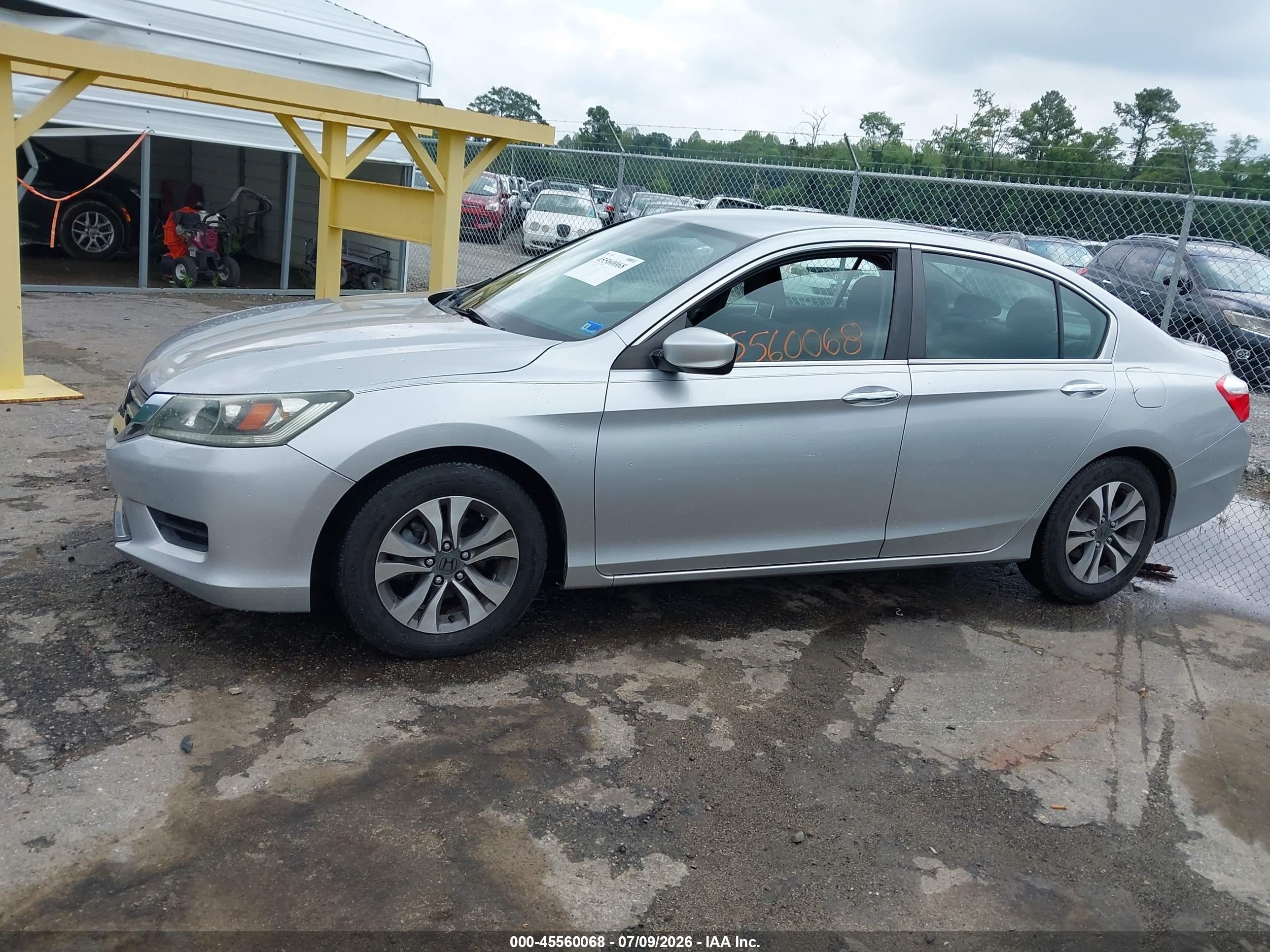 2013 Honda Accord Lx Серебряный vin: 1HGCR2F3XDA069442