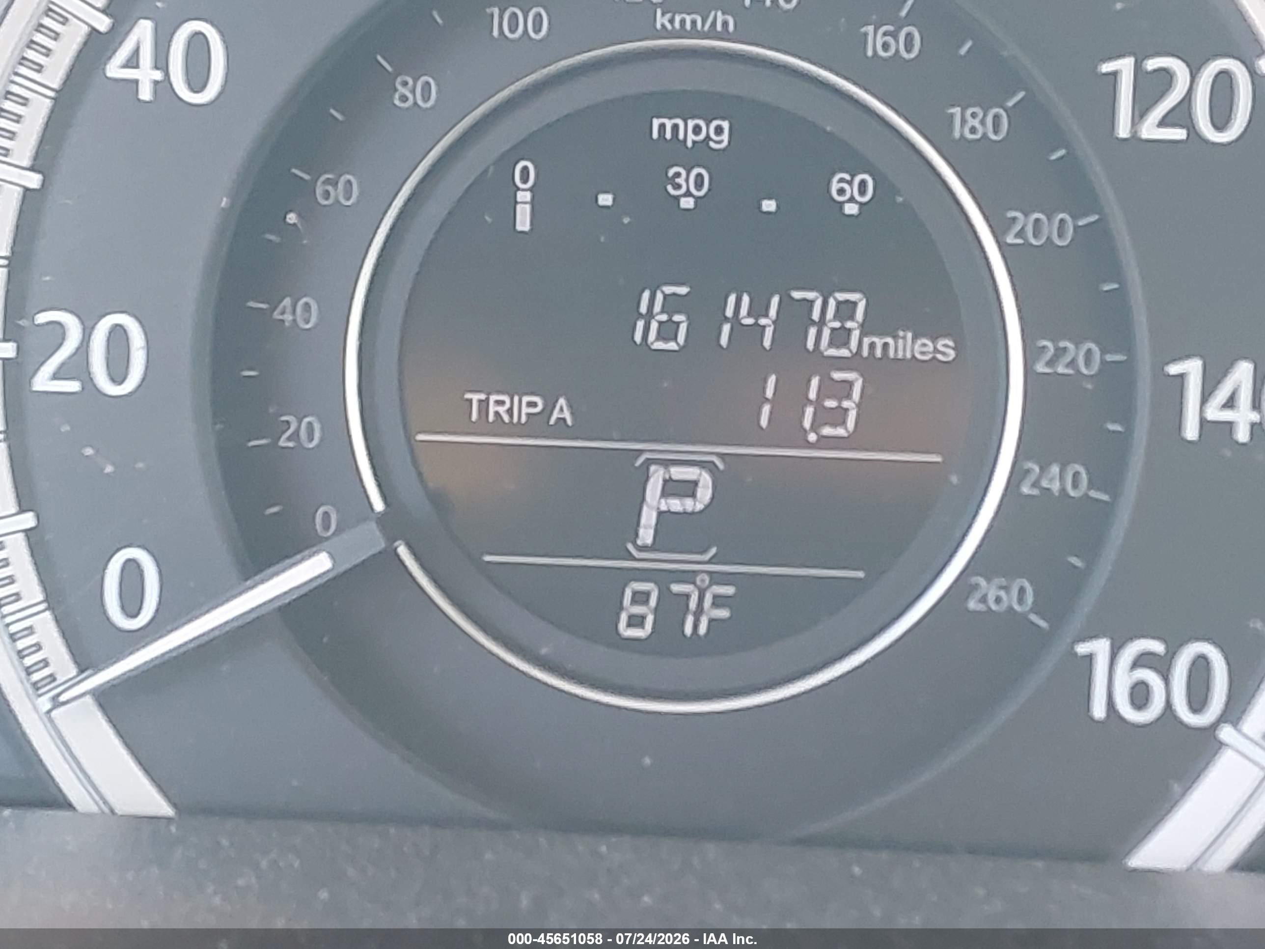 2013 Honda Accord Lx Gray vin: 1HGCR2F3XDA086290