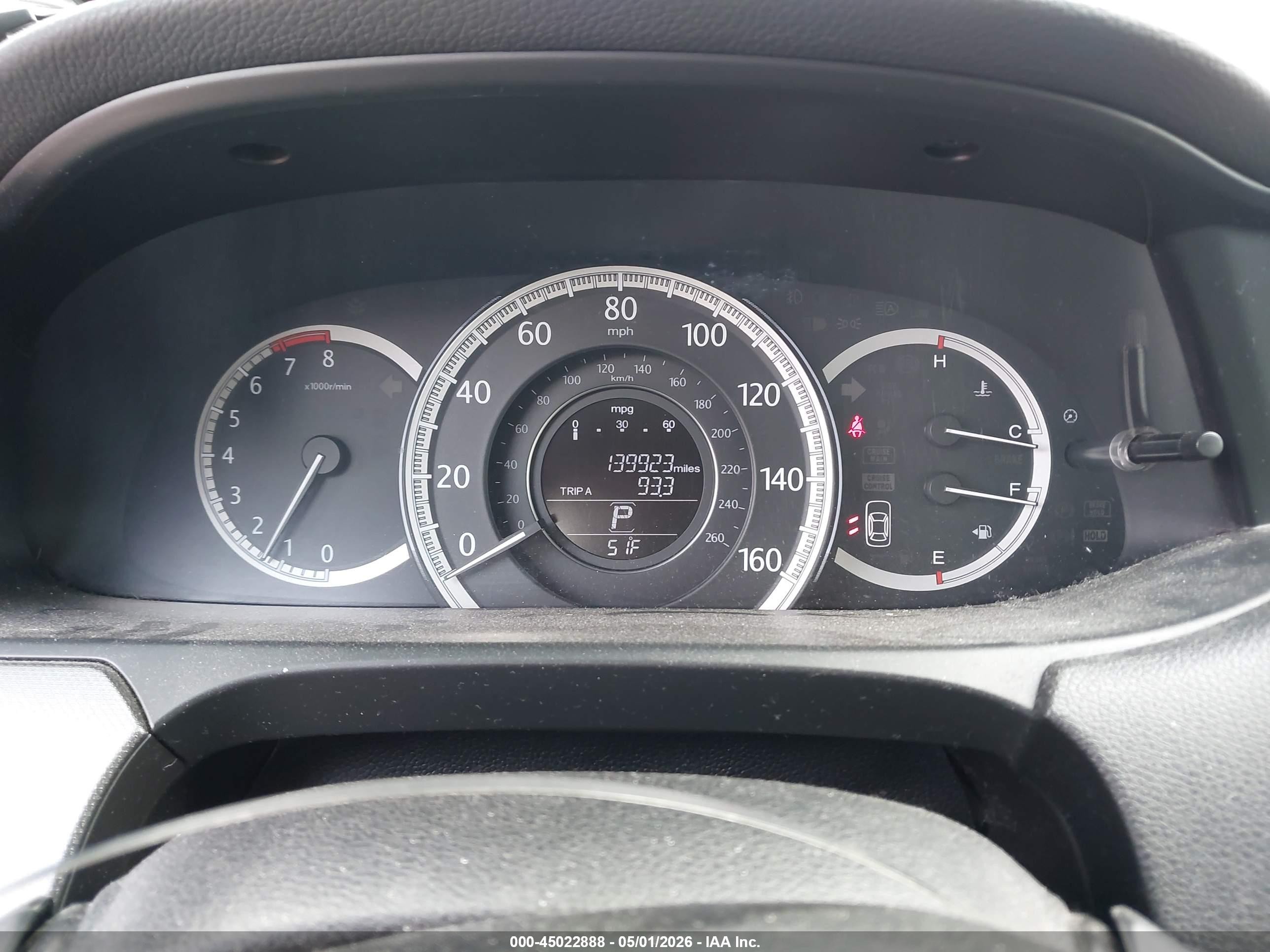 2013 Honda Accord Lx Black vin: 1HGCR2F3XDA108367