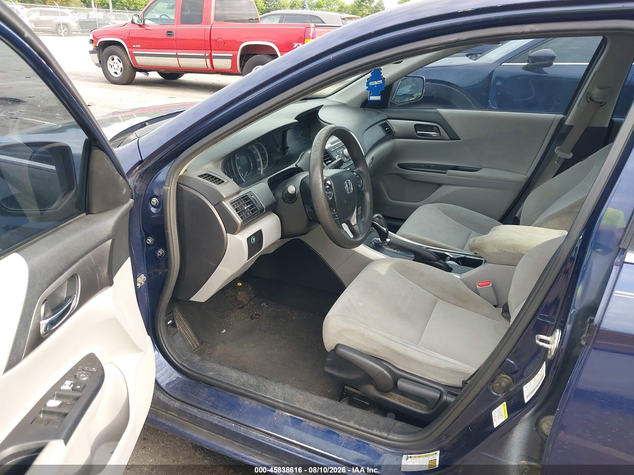 2013 Honda Accord Lx Dark Blue vin: 1HGCR2F3XDA127291