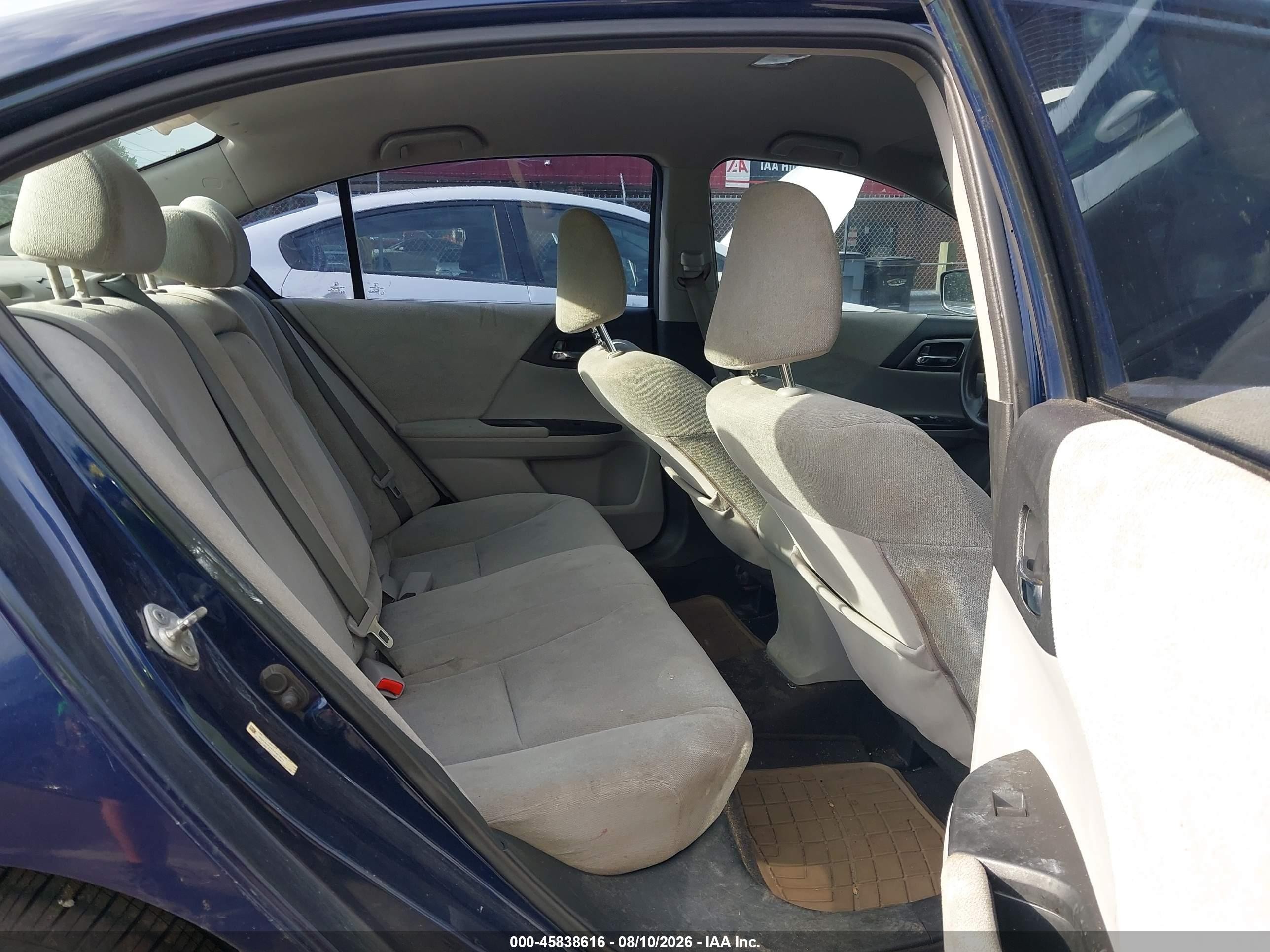 2013 Honda Accord Lx Dark Blue vin: 1HGCR2F3XDA127291