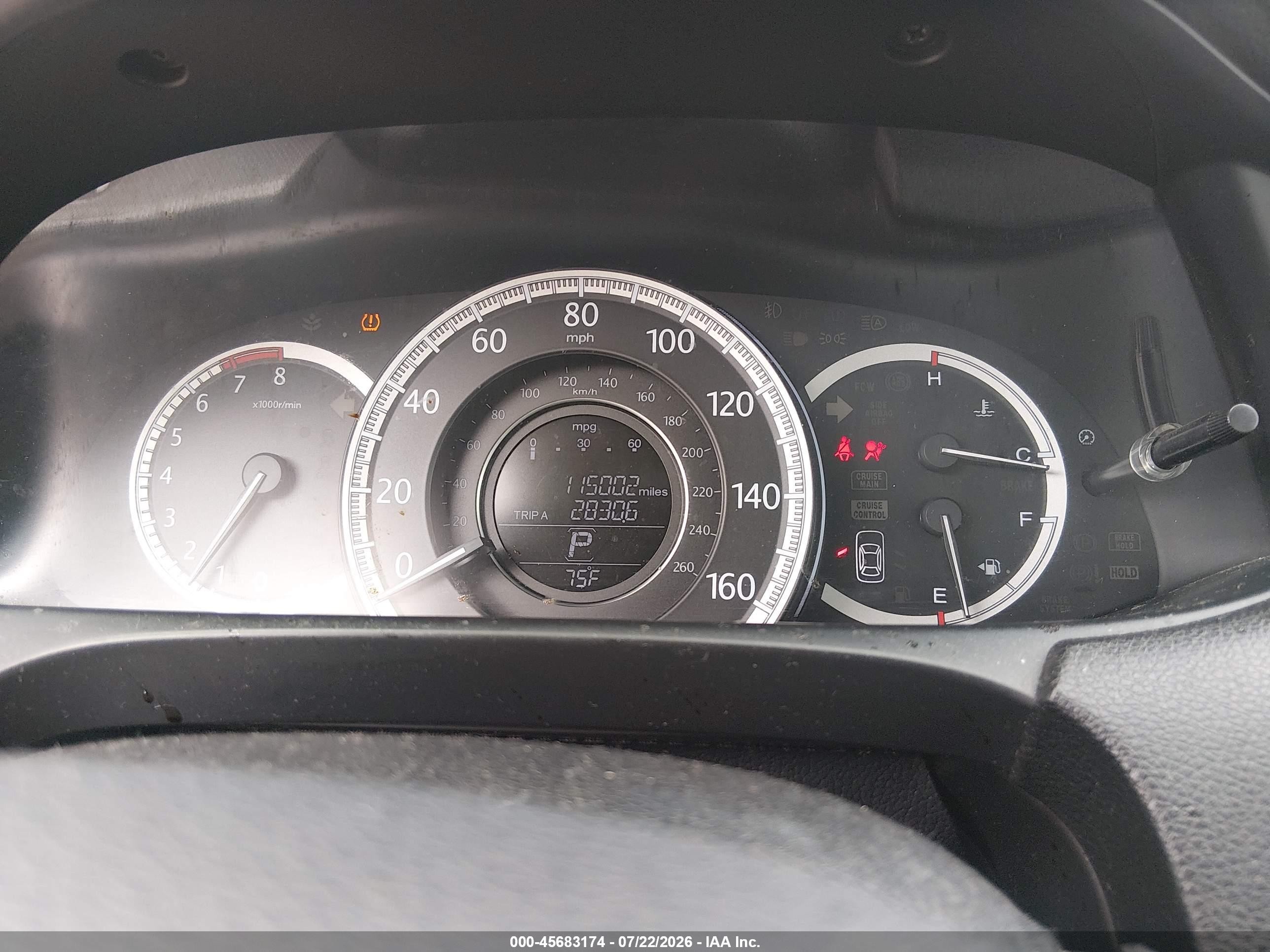 2013 Honda Accord Lx Silver vin: 1HGCR2F3XDA140168
