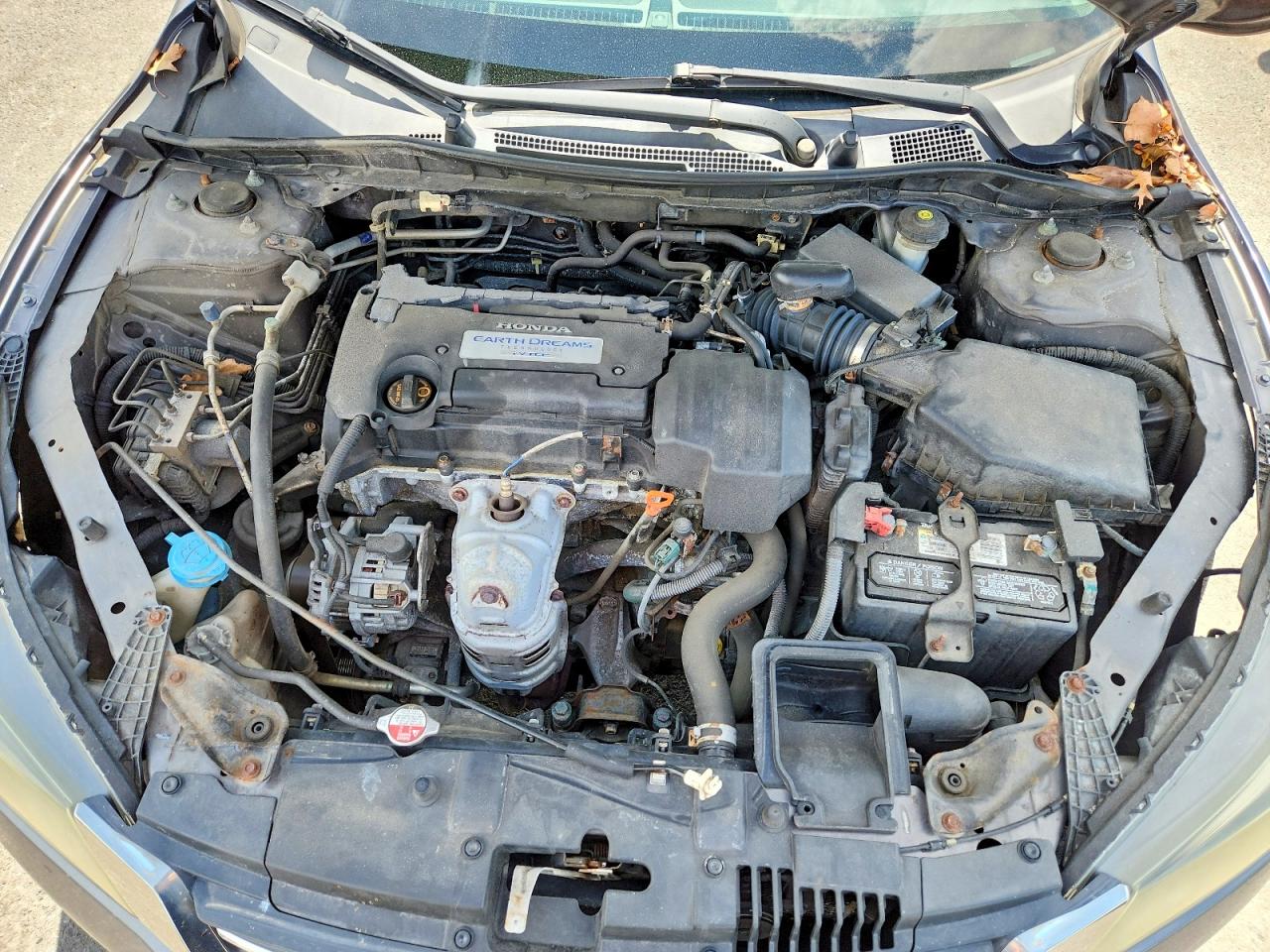 2013 Honda Accord Lx Gray vin: 1HGCR2F3XDA141093