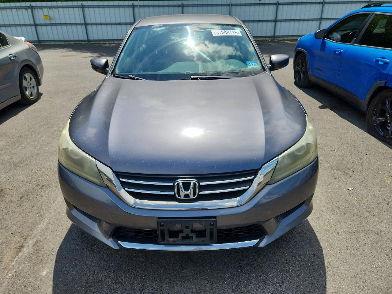 2013 Honda Accord Lx Gray vin: 1HGCR2F3XDA141093