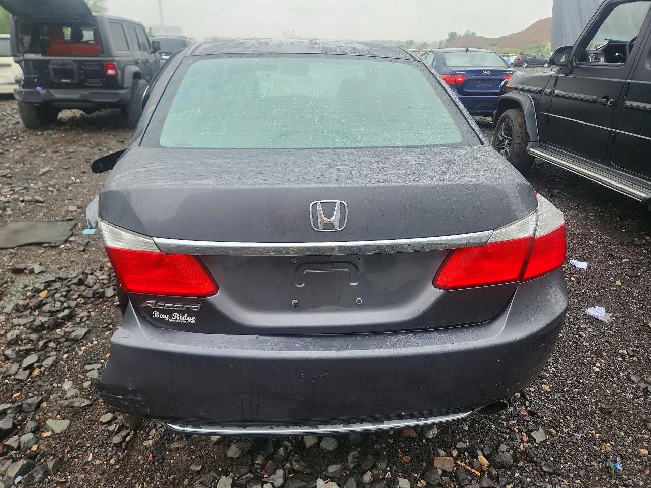 2013 Honda Accord Lx Серый vin: 1HGCR2F3XDA148349