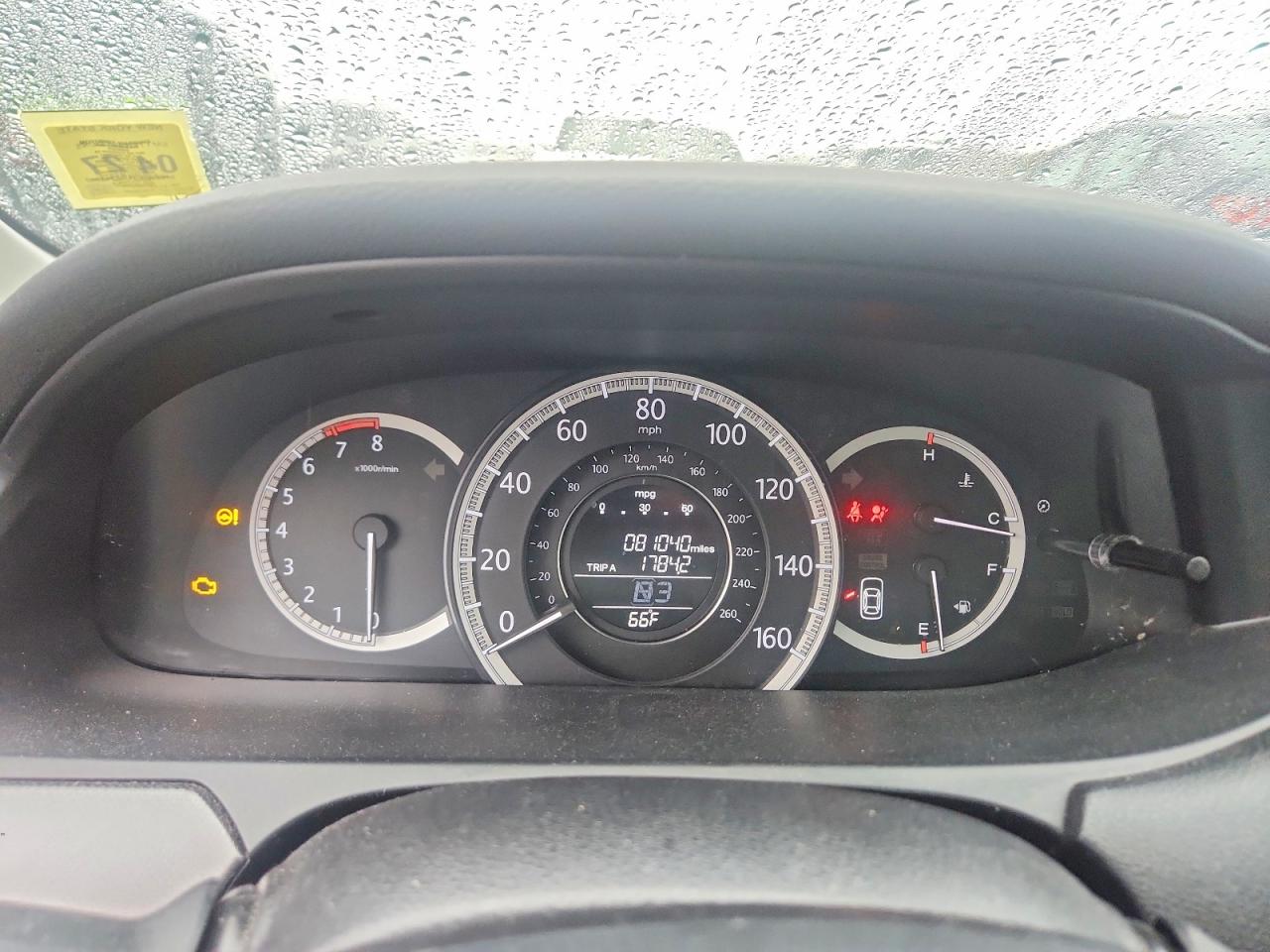 2013 Honda Accord Lx Серый vin: 1HGCR2F3XDA148349