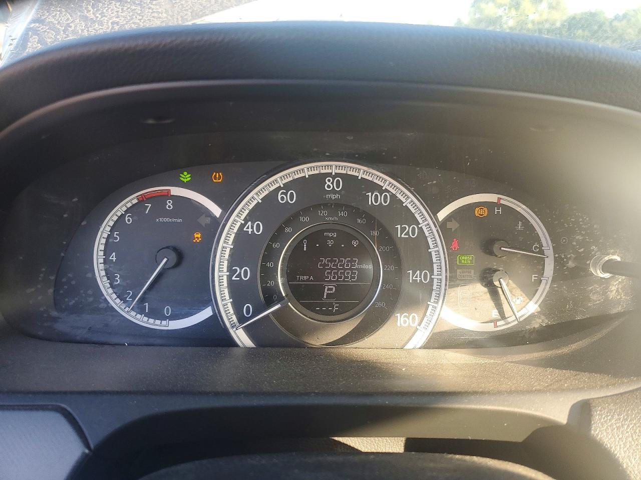 2013 Honda Accord Lx Серый vin: 1HGCR2F3XDA153566