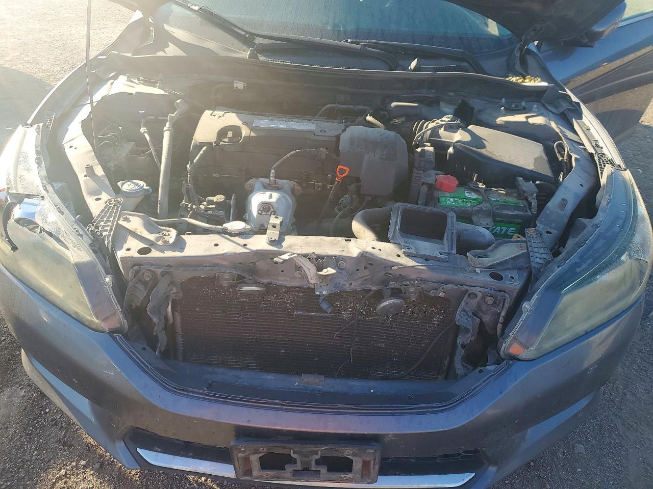 2013 Honda Accord Lx Серый vin: 1HGCR2F3XDA153566