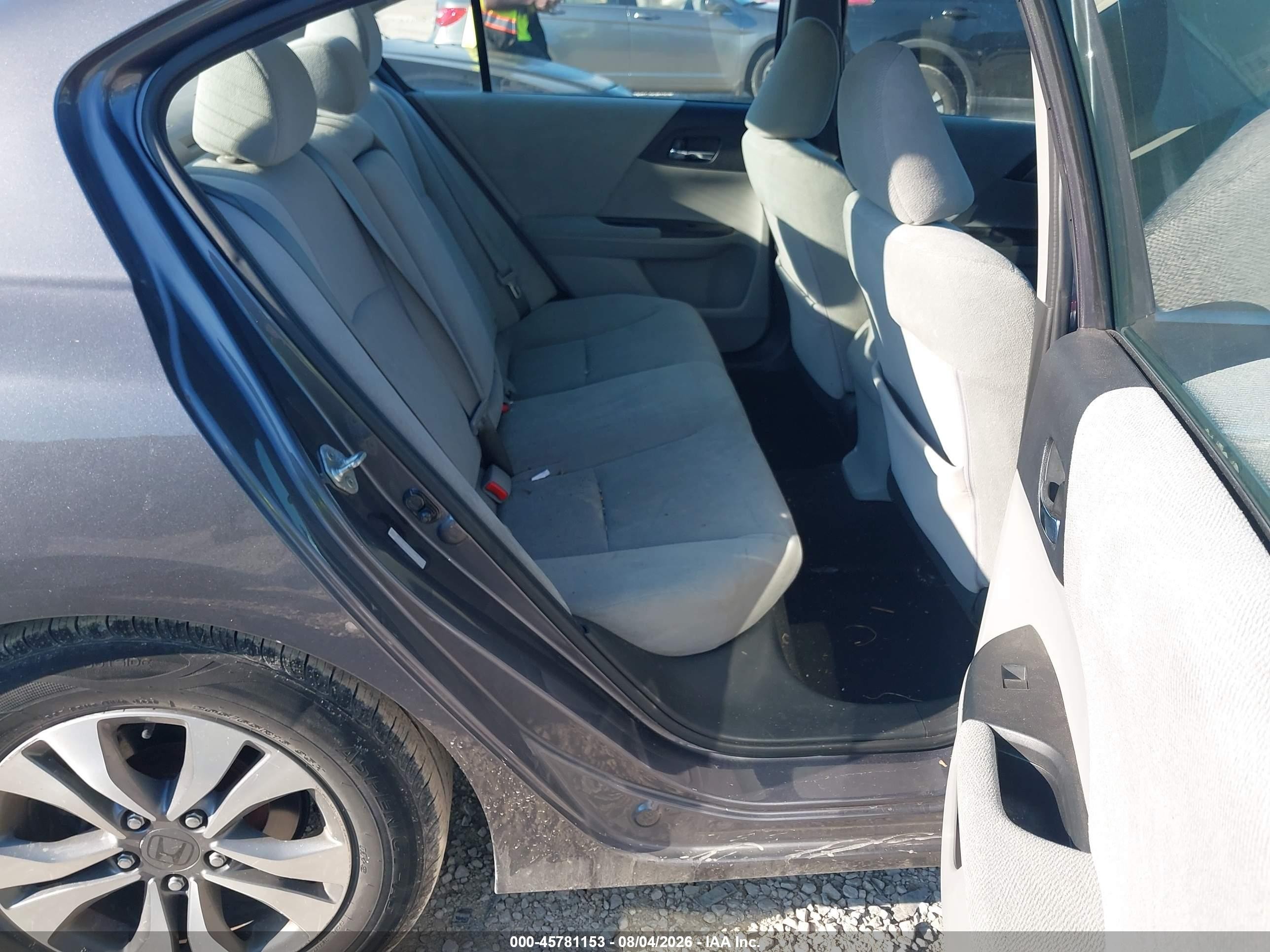 2013 Honda Accord Lx Gray vin: 1HGCR2F3XDA153583