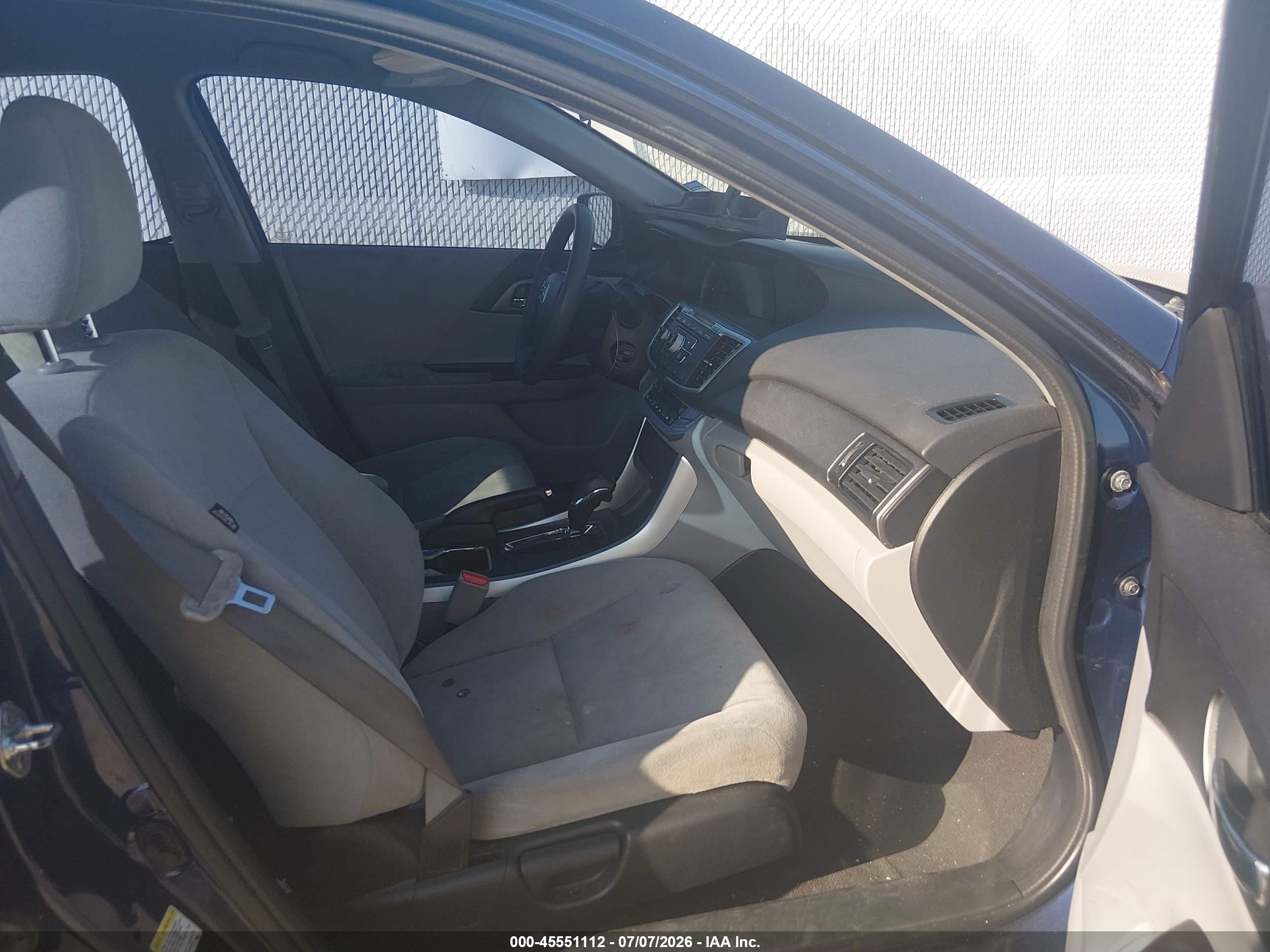 2013 Honda Accord Lx Синий vin: 1HGCR2F3XDA157374