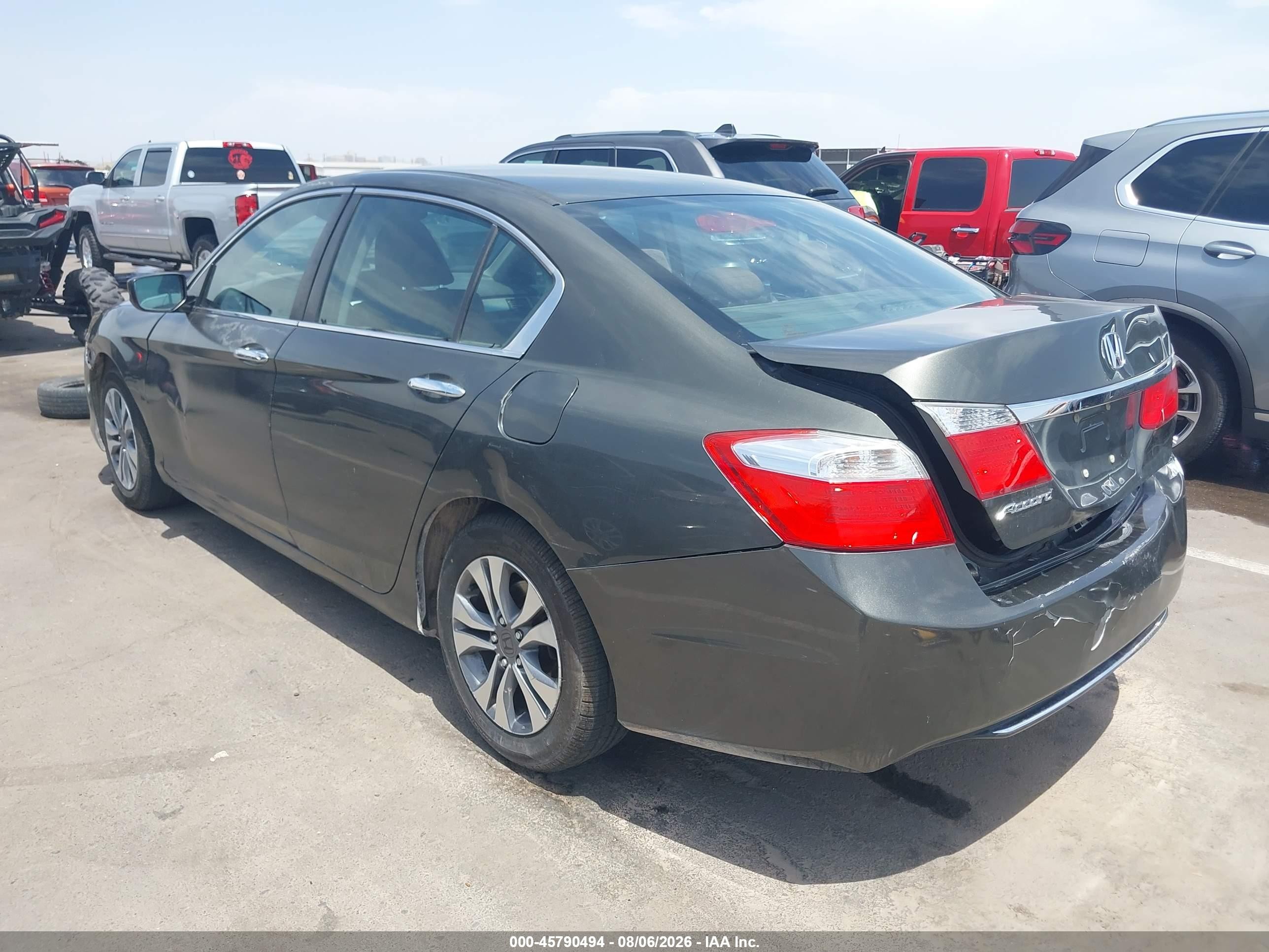 2013 Honda Accord Lx Black vin: 1HGCR2F3XDA182792