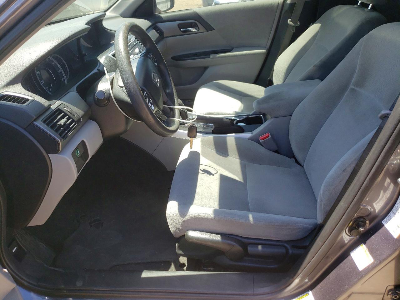2013 Honda Accord Lx Gray vin: 1HGCR2F3XDA190486