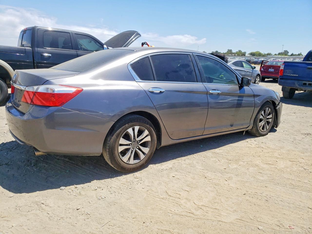 2013 Honda Accord Lx Gray vin: 1HGCR2F3XDA190486