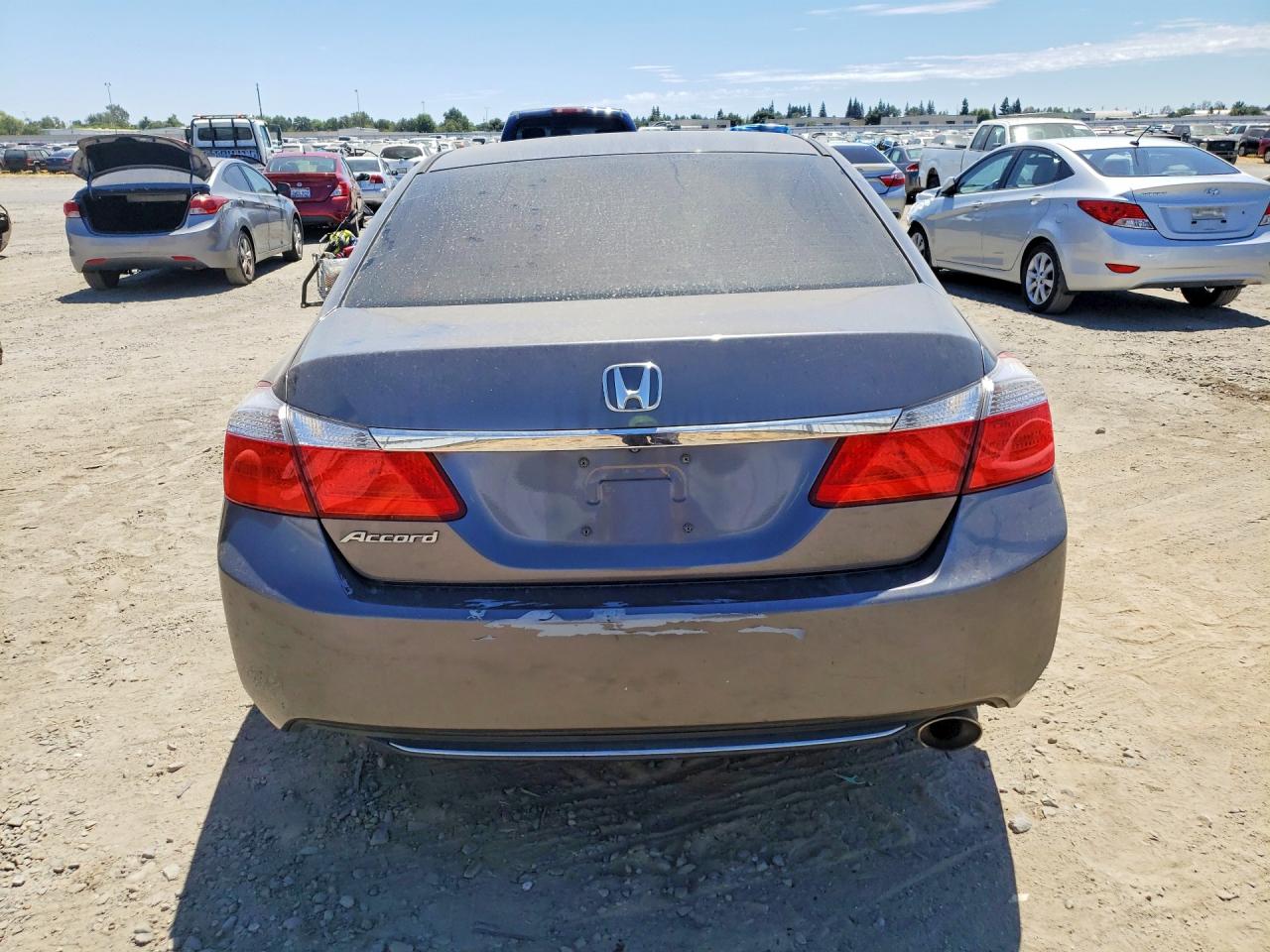 2013 Honda Accord Lx Gray vin: 1HGCR2F3XDA190486