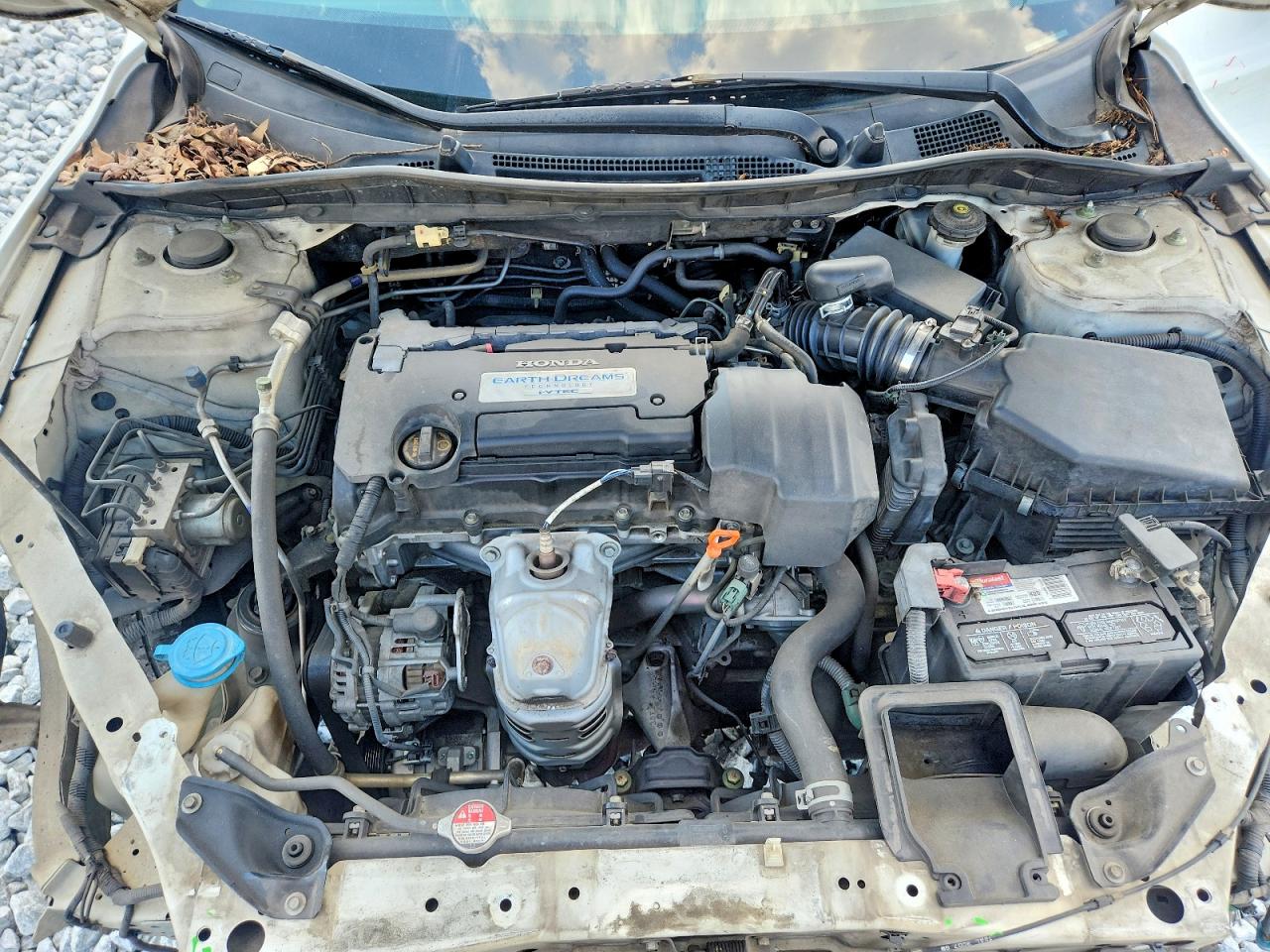 2013 Honda Accord Lx White vin: 1HGCR2F3XDA217332
