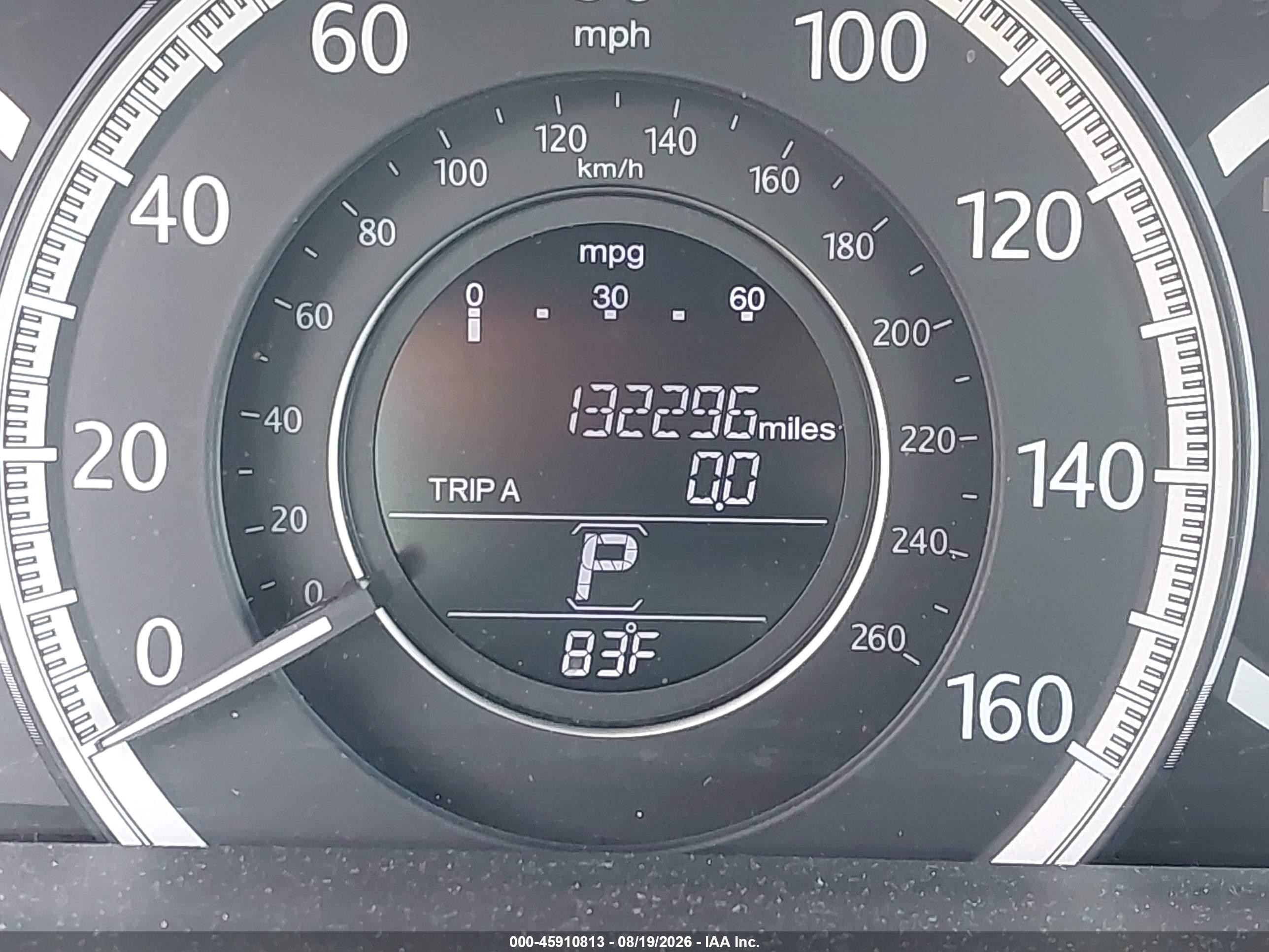 2013 Honda Accord Lx Red vin: 1HGCR2F3XDA241646