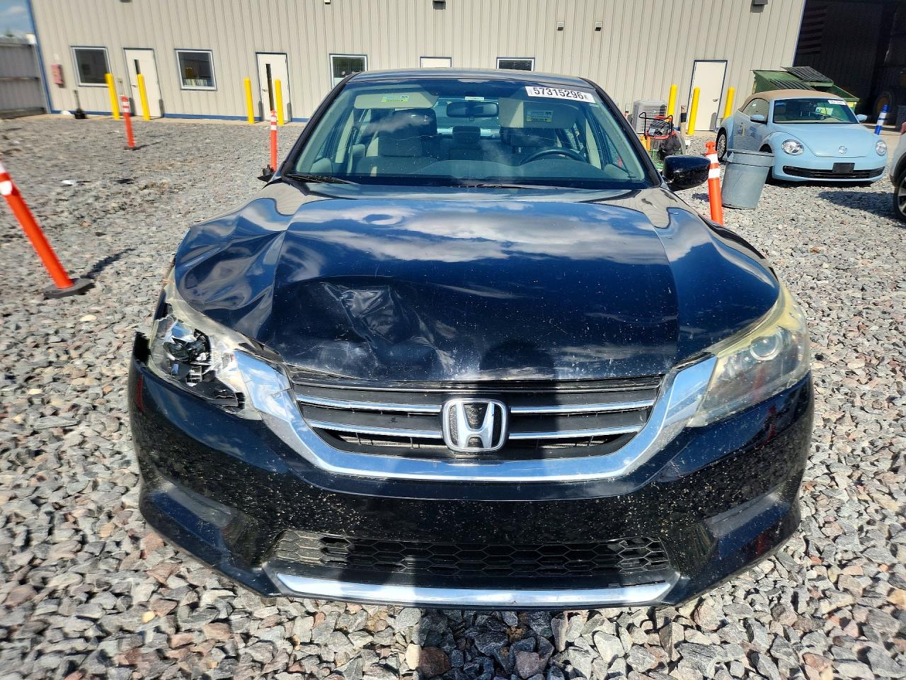 2013 Honda Accord Lx Black vin: 1HGCR2F3XDA244577