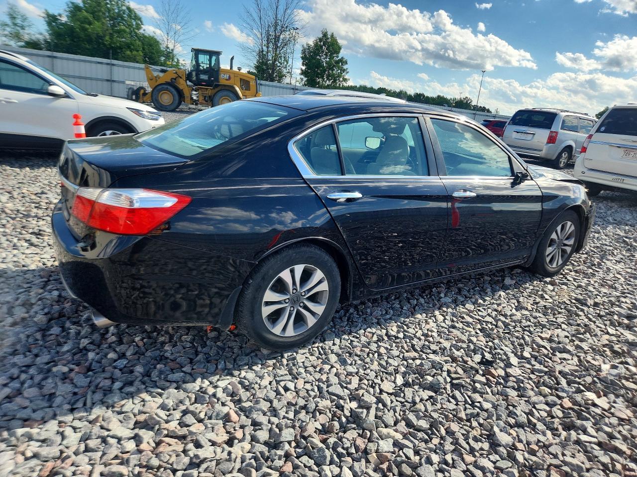 2013 Honda Accord Lx Black vin: 1HGCR2F3XDA244577