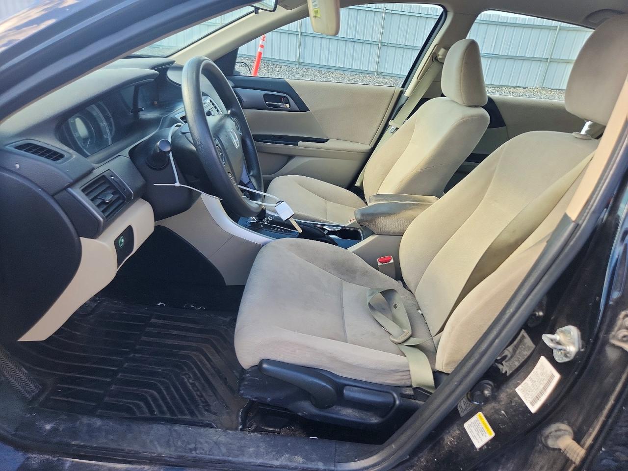2013 Honda Accord Lx Black vin: 1HGCR2F3XDA244577