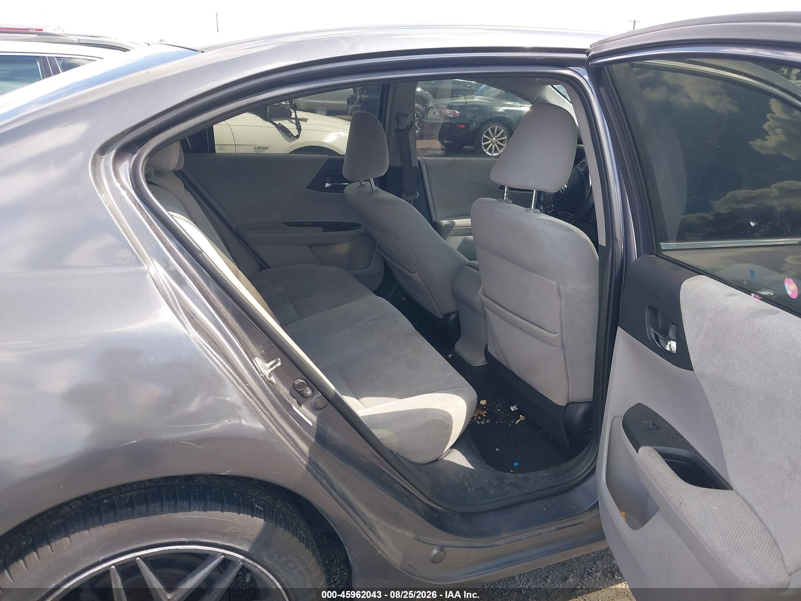 2013 Honda Accord Lx Серый vin: 1HGCR2F3XDA258253
