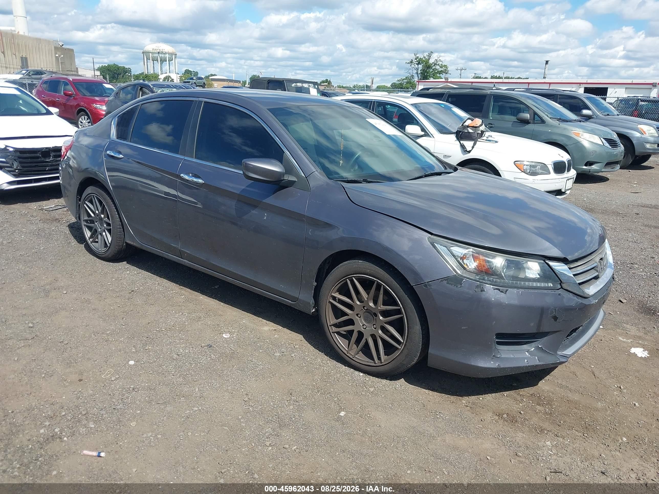 2013 Honda Accord Lx Серый vin: 1HGCR2F3XDA258253