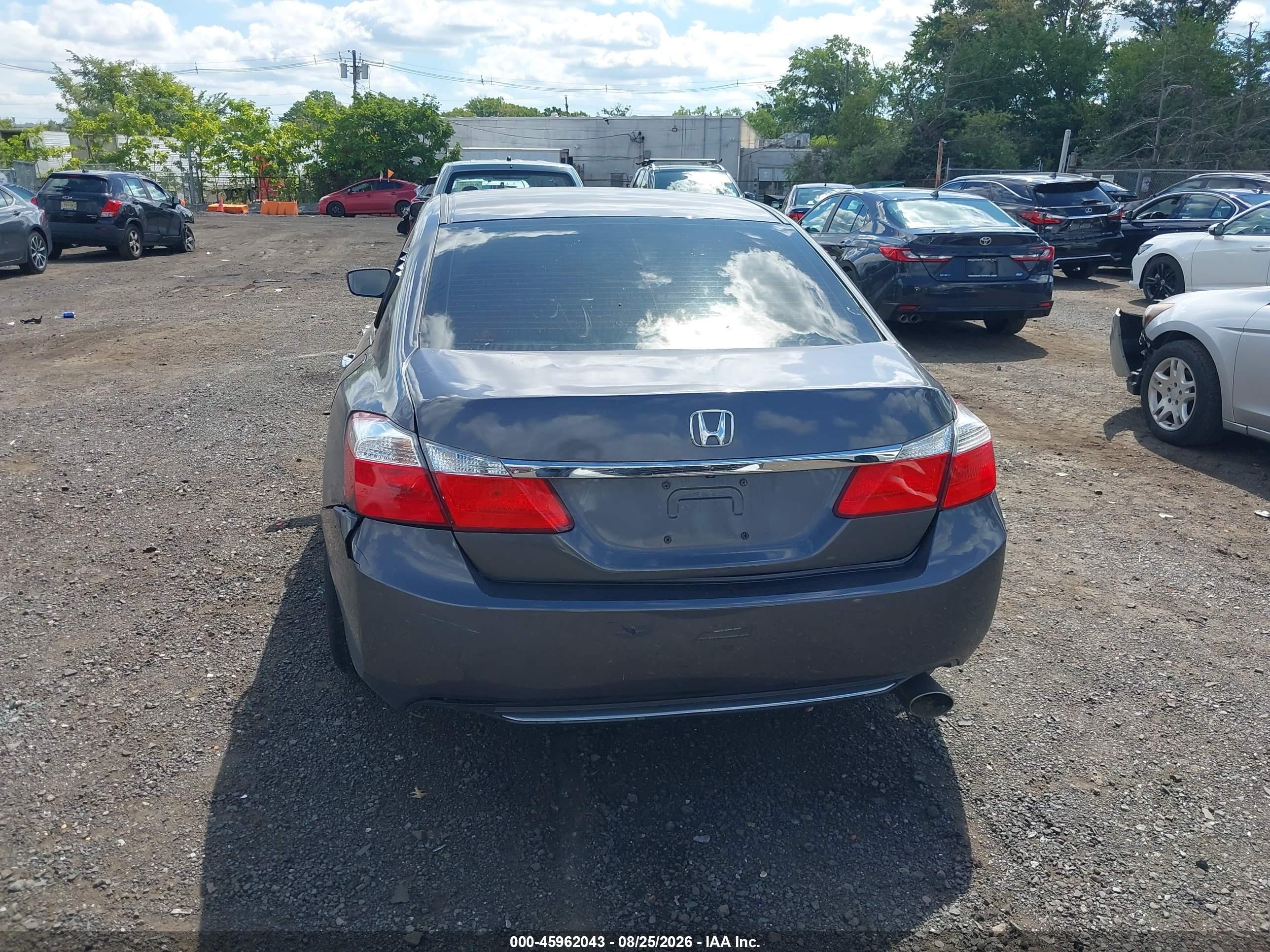 2013 Honda Accord Lx Серый vin: 1HGCR2F3XDA258253