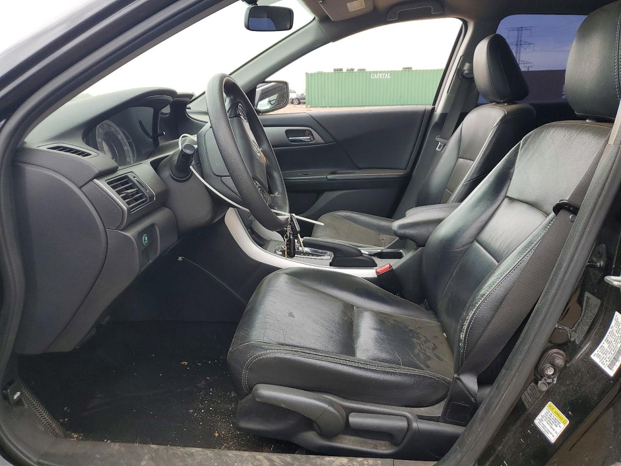 2013 Honda Accord Lx Black vin: 1HGCR2F3XDA267731