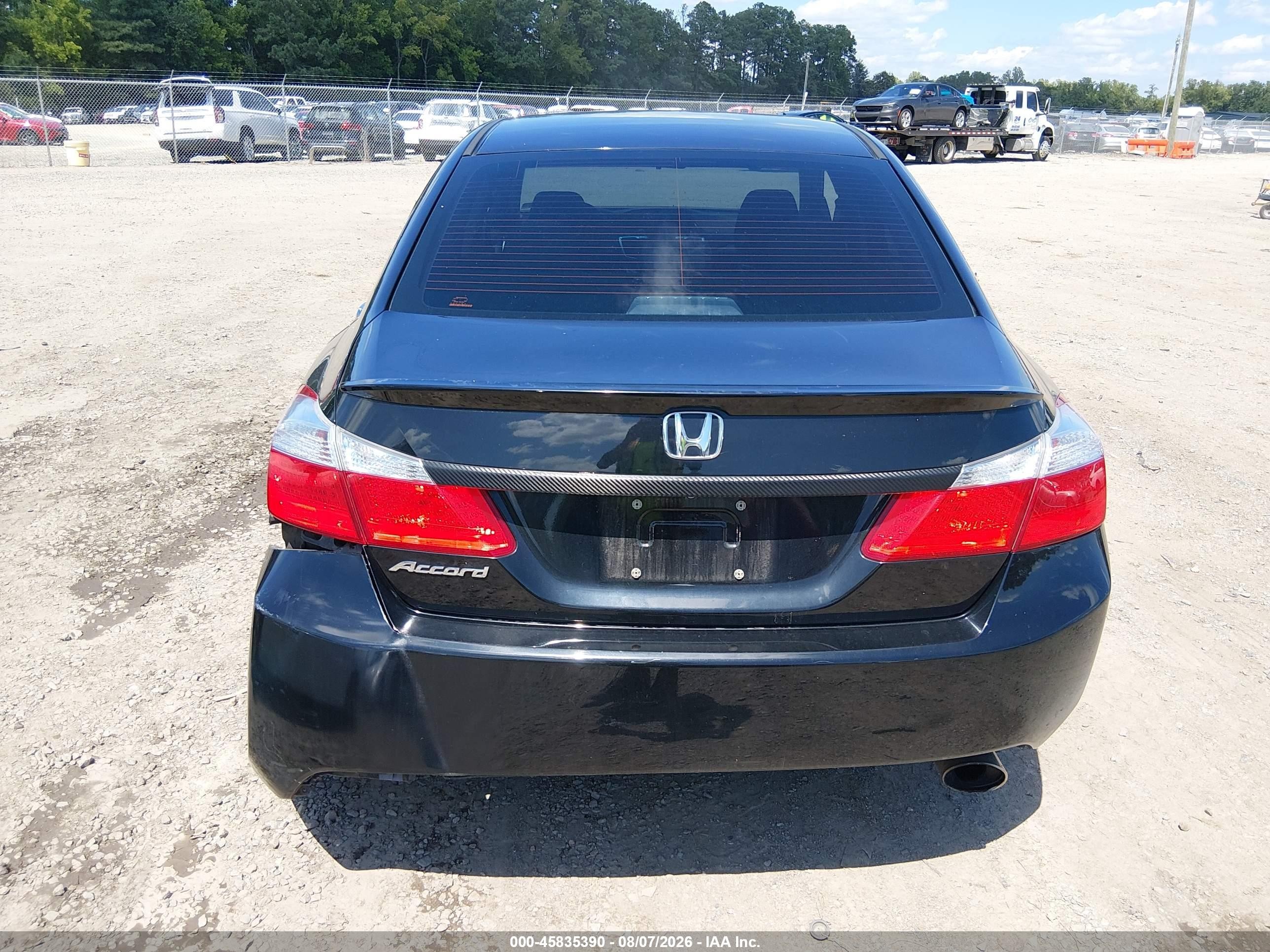 2014 Honda Accord Lx Black vin: 1HGCR2F3XEA000994