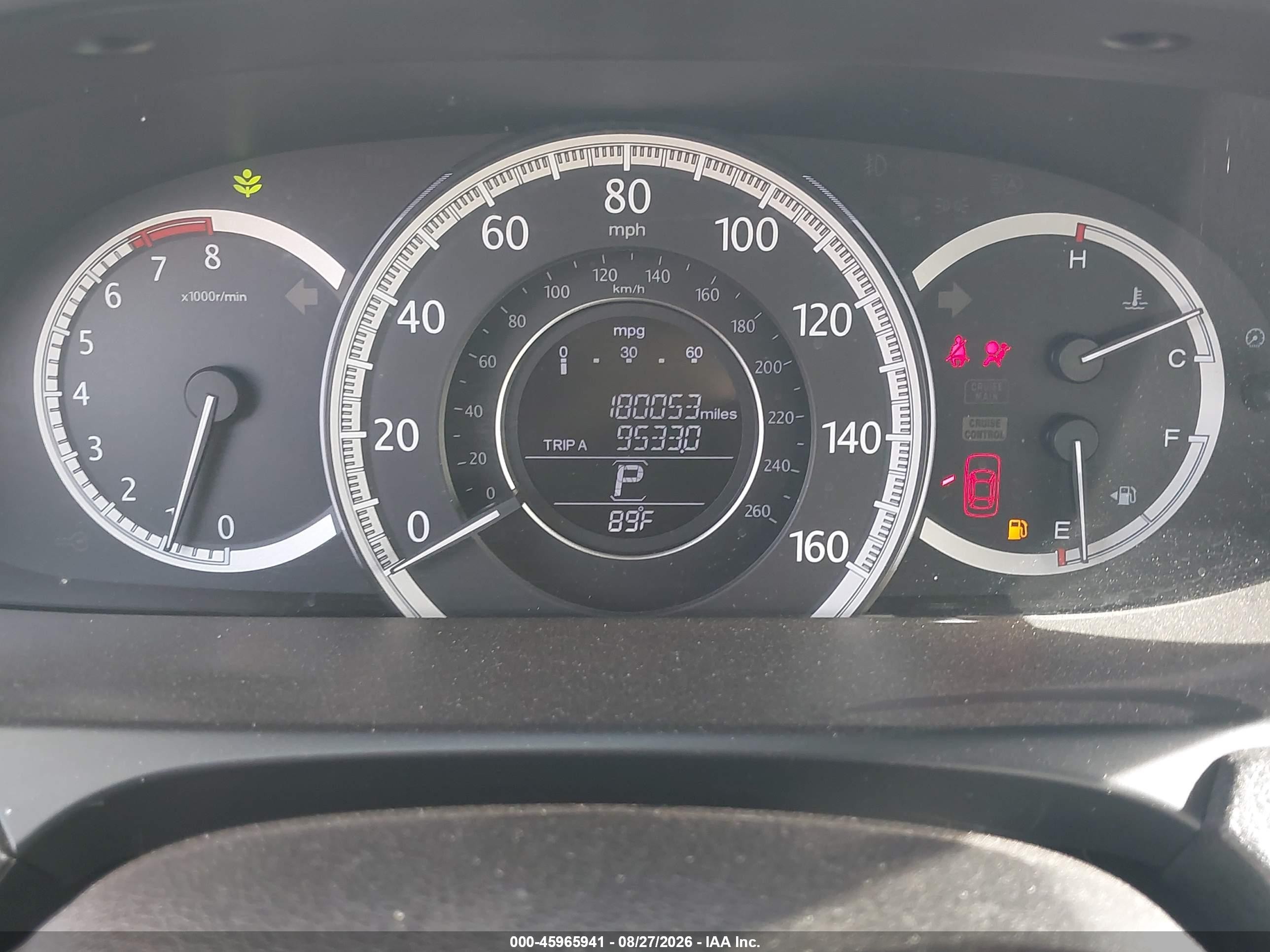 2014 Honda Accord Lx Белый vin: 1HGCR2F3XEA023031