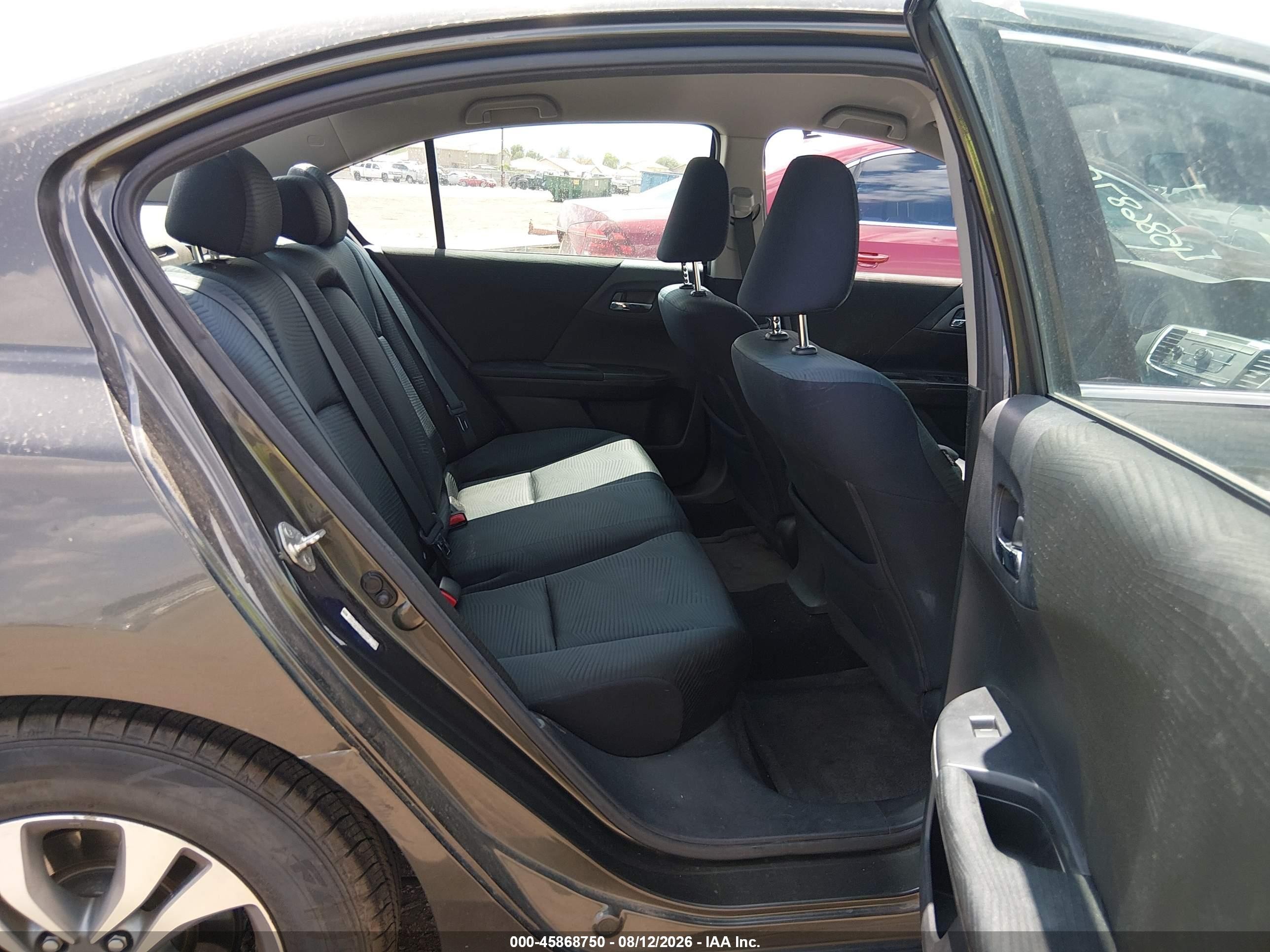 2014 Honda Accord Lx Gray vin: 1HGCR2F3XEA069409