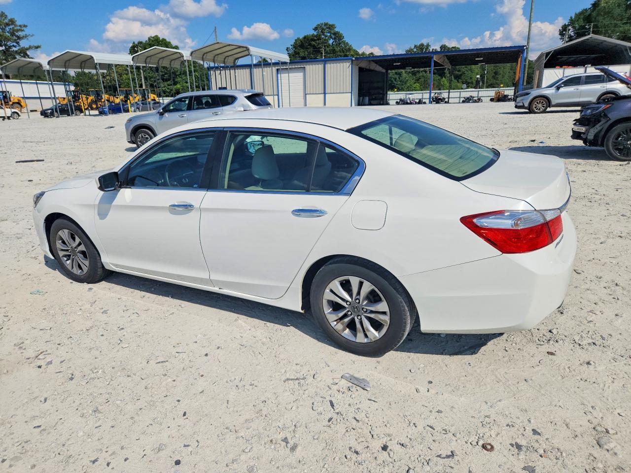 2014 Honda Accord Lx Белый vin: 1HGCR2F3XEA075078