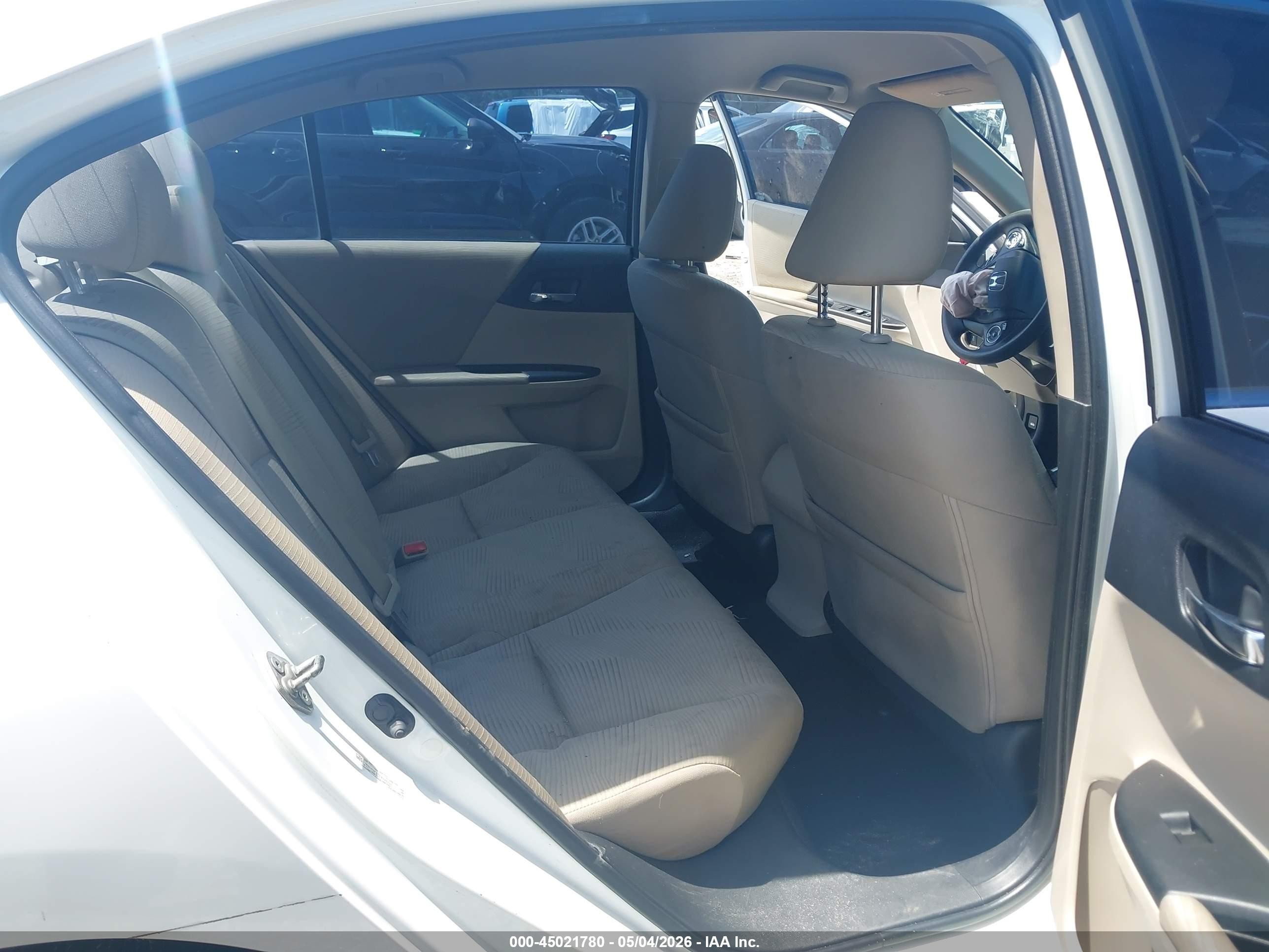 2014 Honda Accord Lx Белый vin: 1HGCR2F3XEA095735