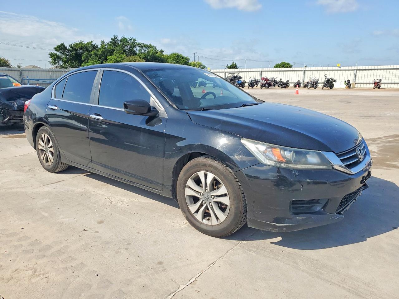 2014 Honda Accord Lx Black vin: 1HGCR2F3XEA100660