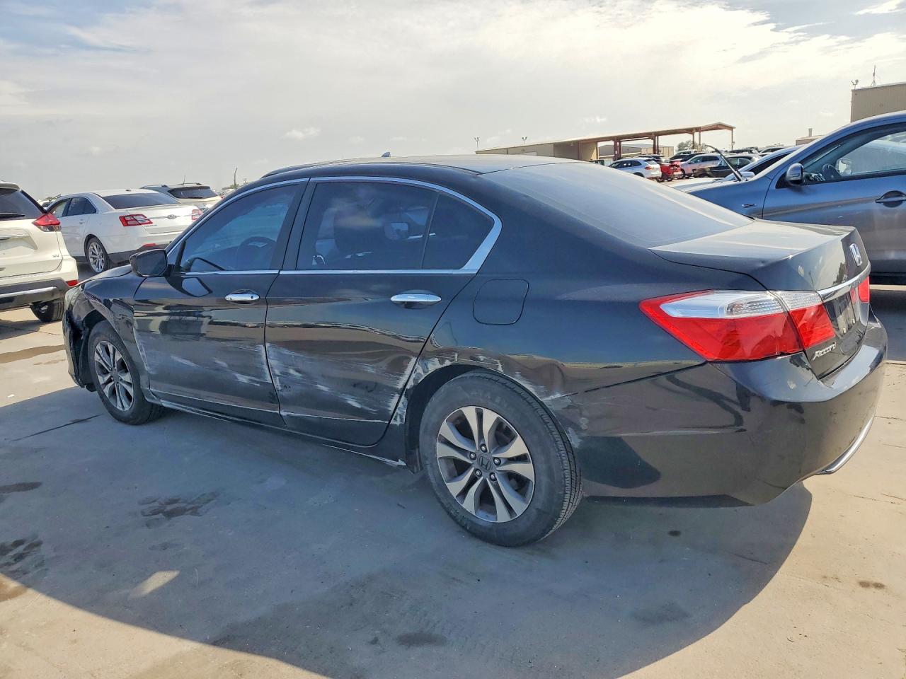 2014 Honda Accord Lx Black vin: 1HGCR2F3XEA100660