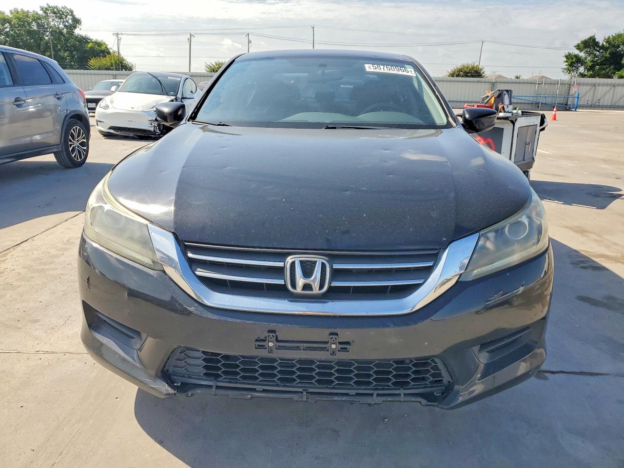 2014 Honda Accord Lx Black vin: 1HGCR2F3XEA100660