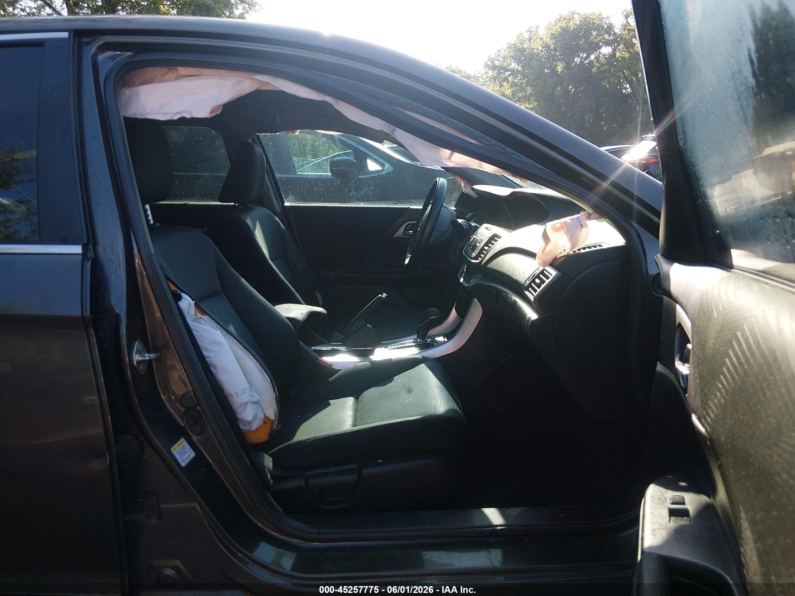 2014 Honda Accord Lx Серый vin: 1HGCR2F3XEA121542