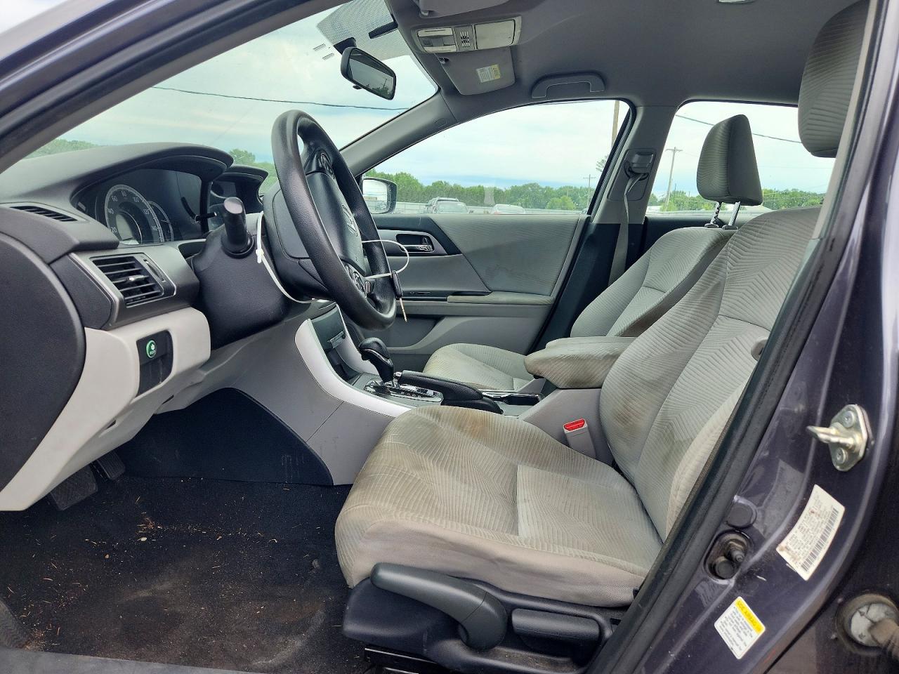 2014 Honda Accord Lx Gray vin: 1HGCR2F3XEA134162