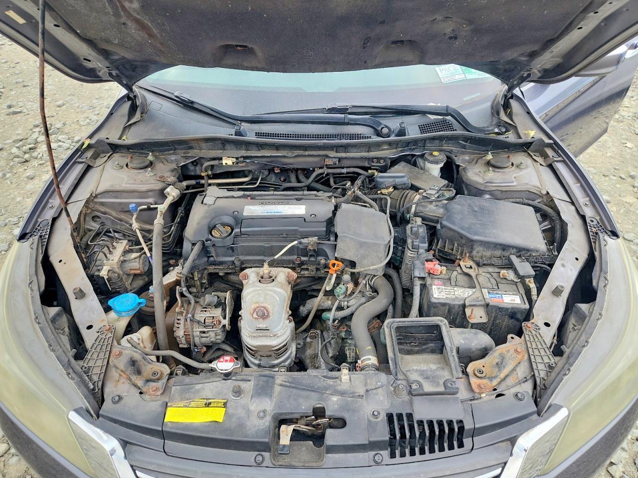 2014 Honda Accord Lx Gray vin: 1HGCR2F3XEA134162