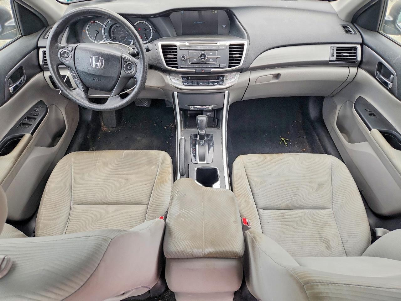 2014 Honda Accord Lx Gray vin: 1HGCR2F3XEA134162