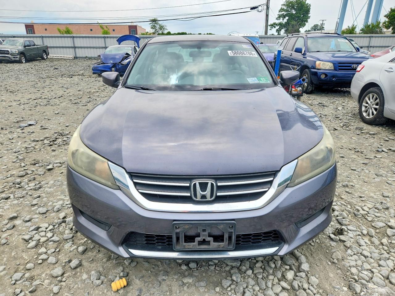 2014 Honda Accord Lx Gray vin: 1HGCR2F3XEA134162