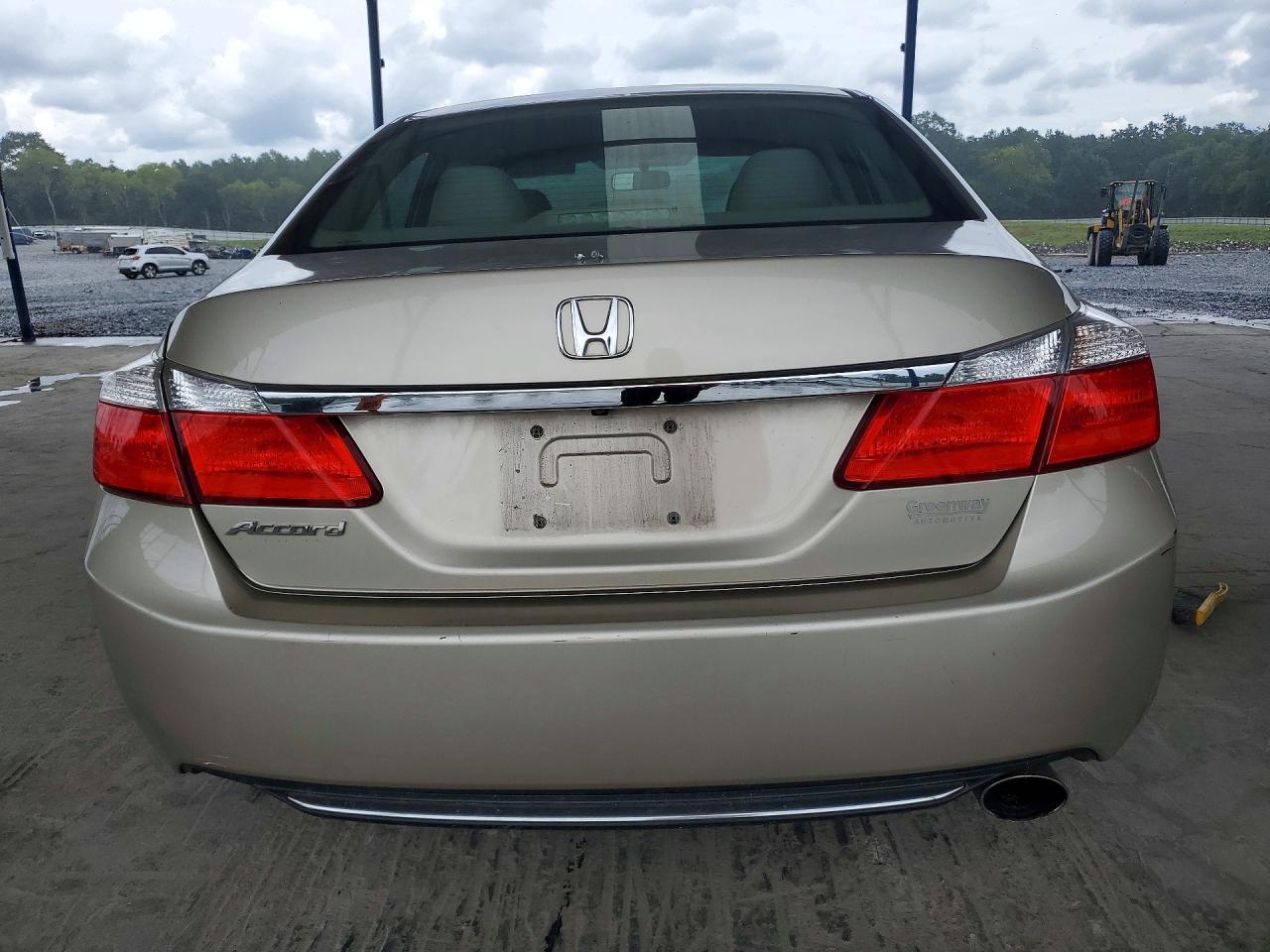 2014 Honda Accord 4d Lx Beige vin: 1HGCR2F3XEA139779