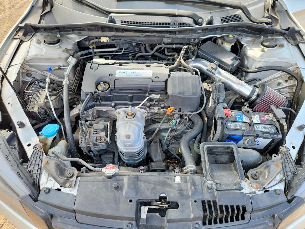 2014 Honda Accord Lx Silver vin: 1HGCR2F3XEA201049