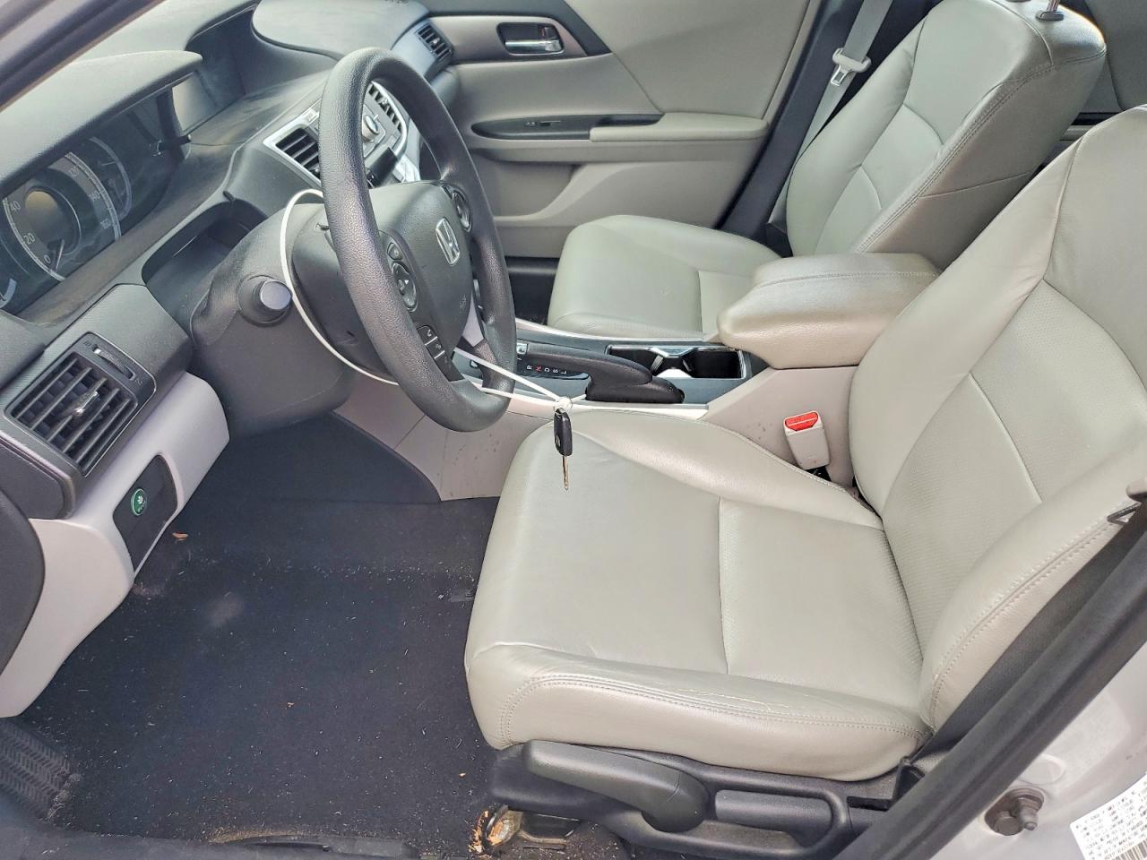 2014 Honda Accord Lx Silver vin: 1HGCR2F3XEA202864