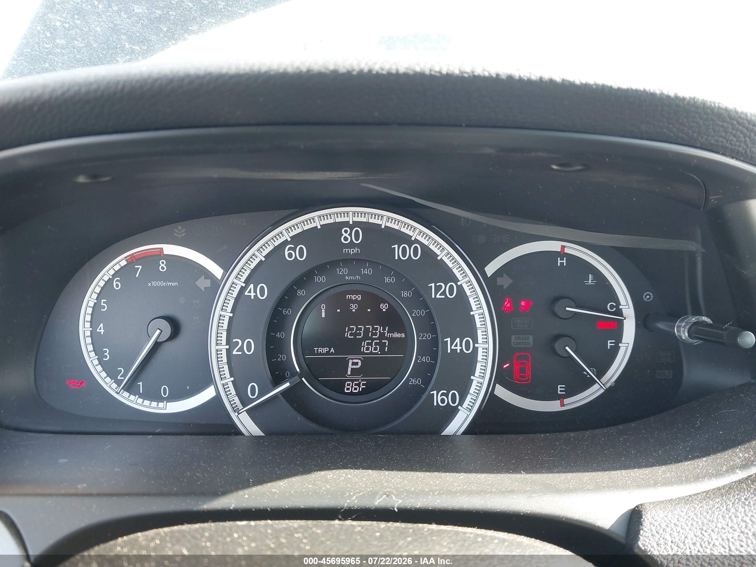 2014 Honda Accord Lx Черный vin: 1HGCR2F3XEA211340